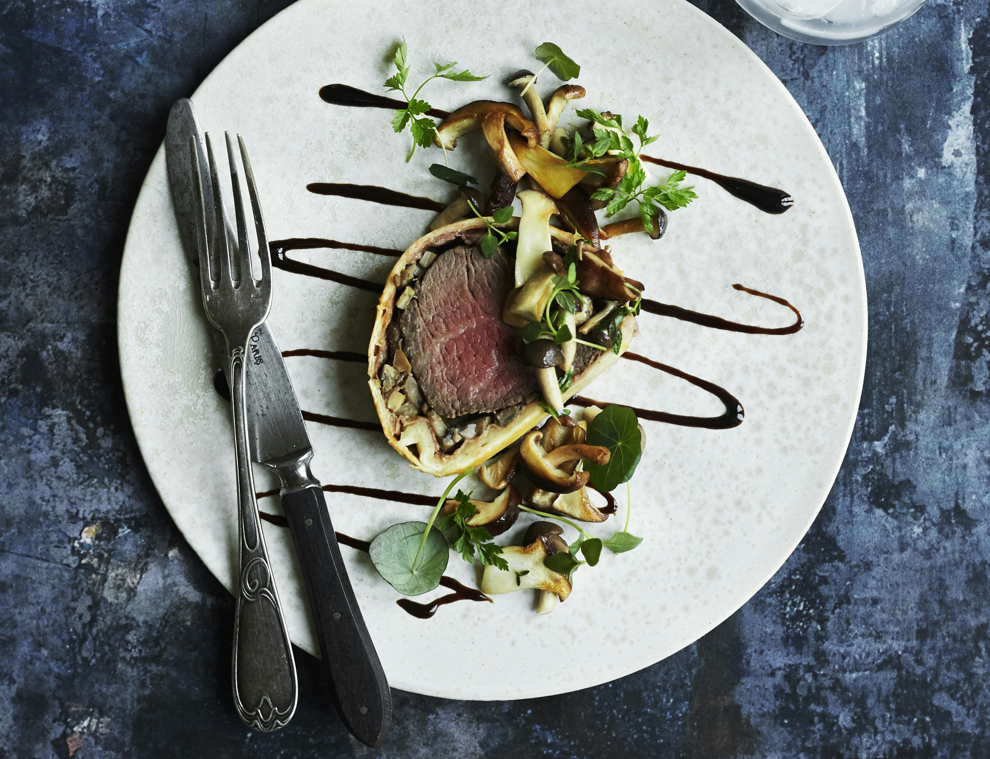 Beef Wellington med svampe