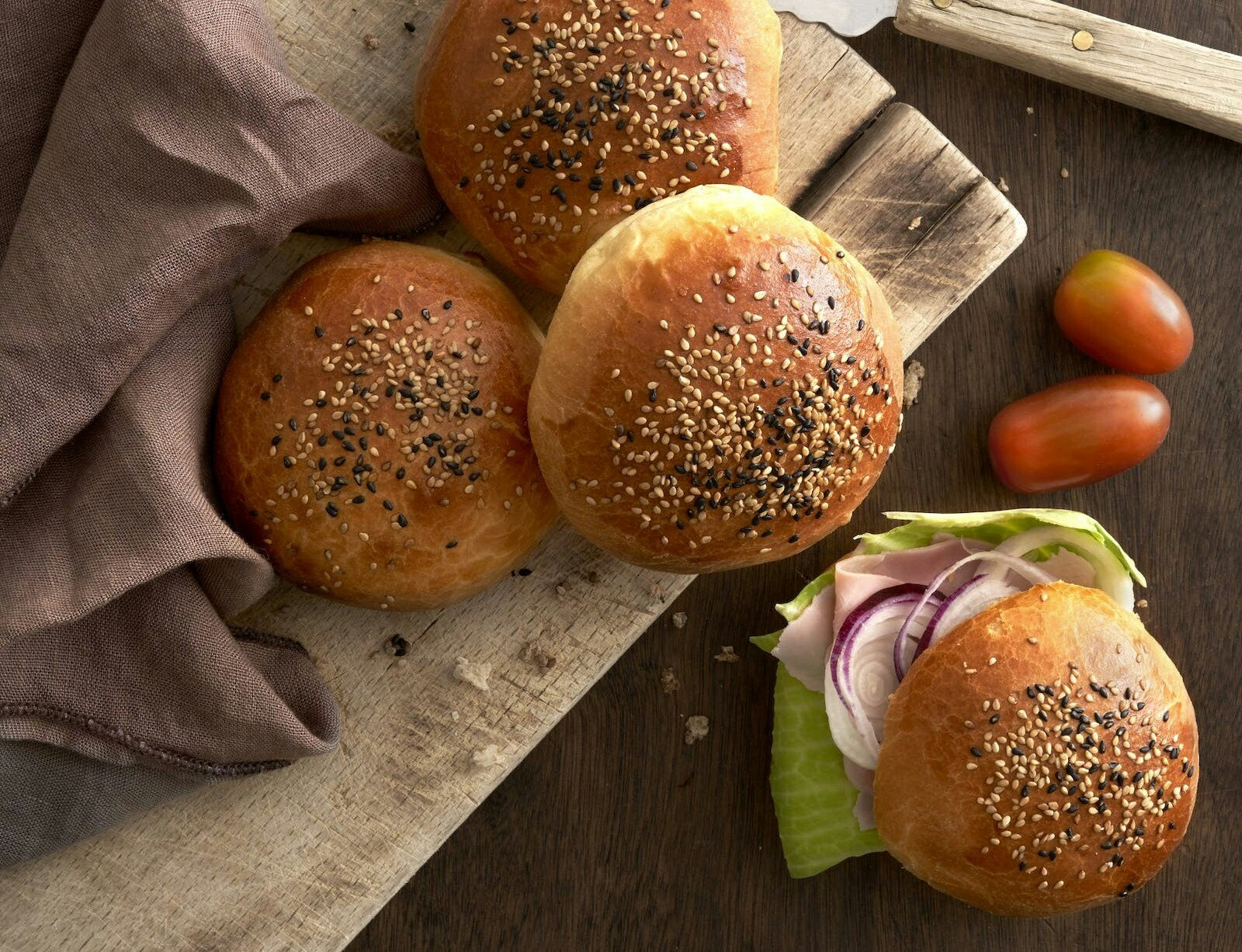 Bløde sandwichboller