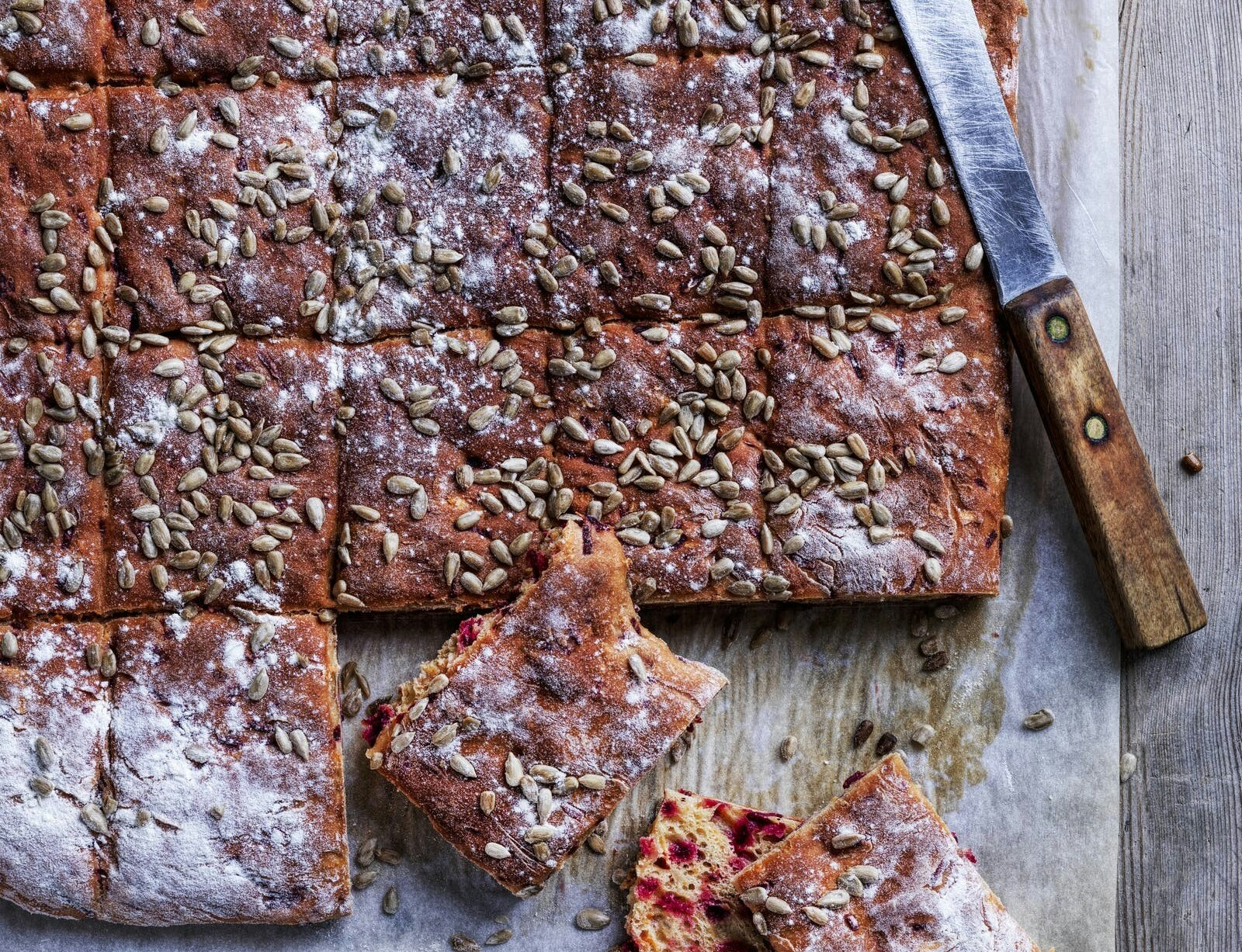 Bradepandebrød med rødbeder