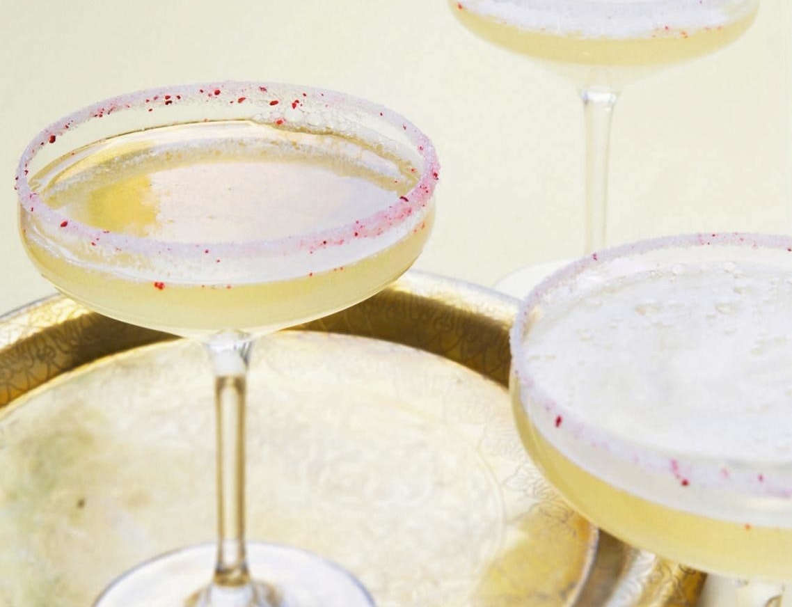 Champagnecocktail med citron