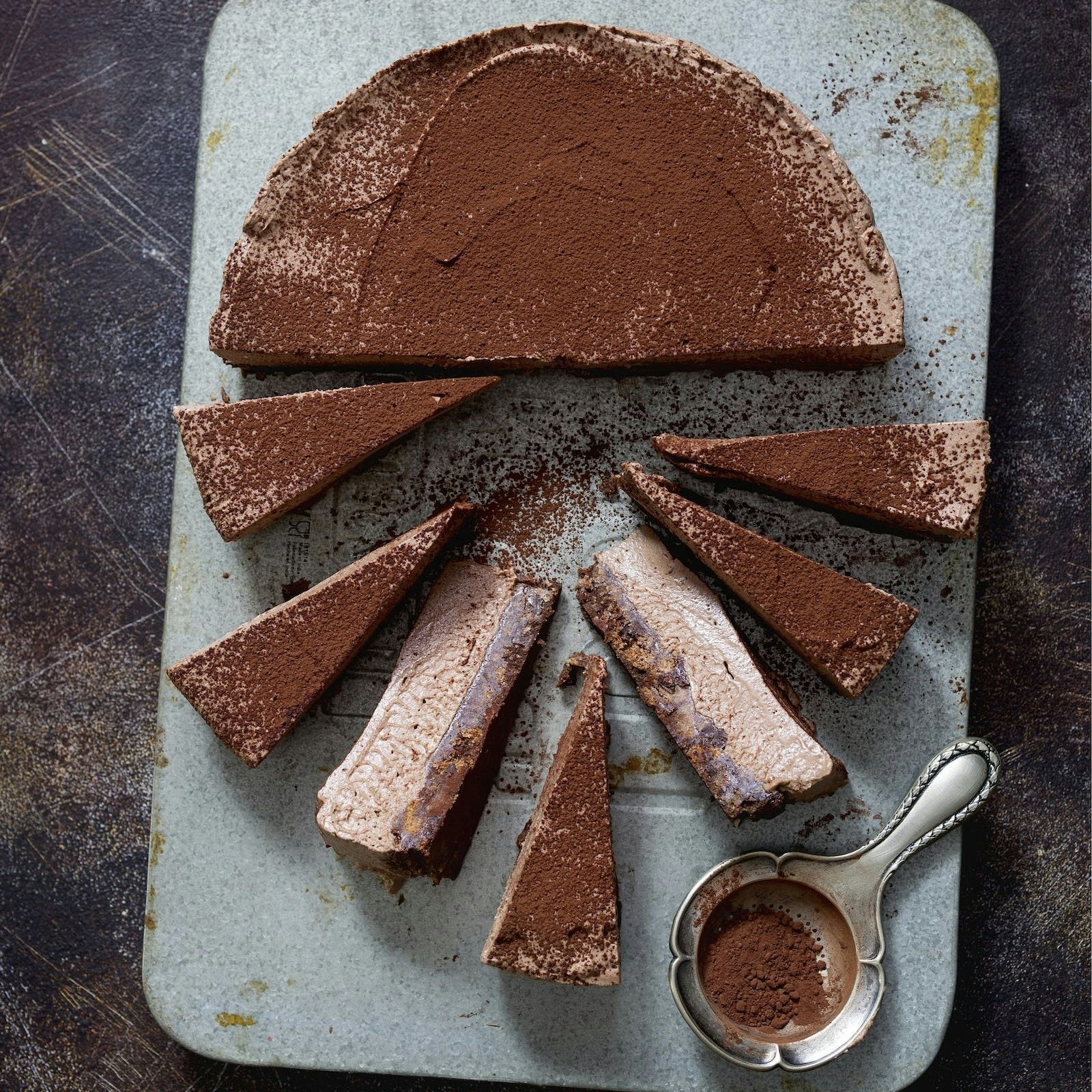 Chokolade-cheesecake