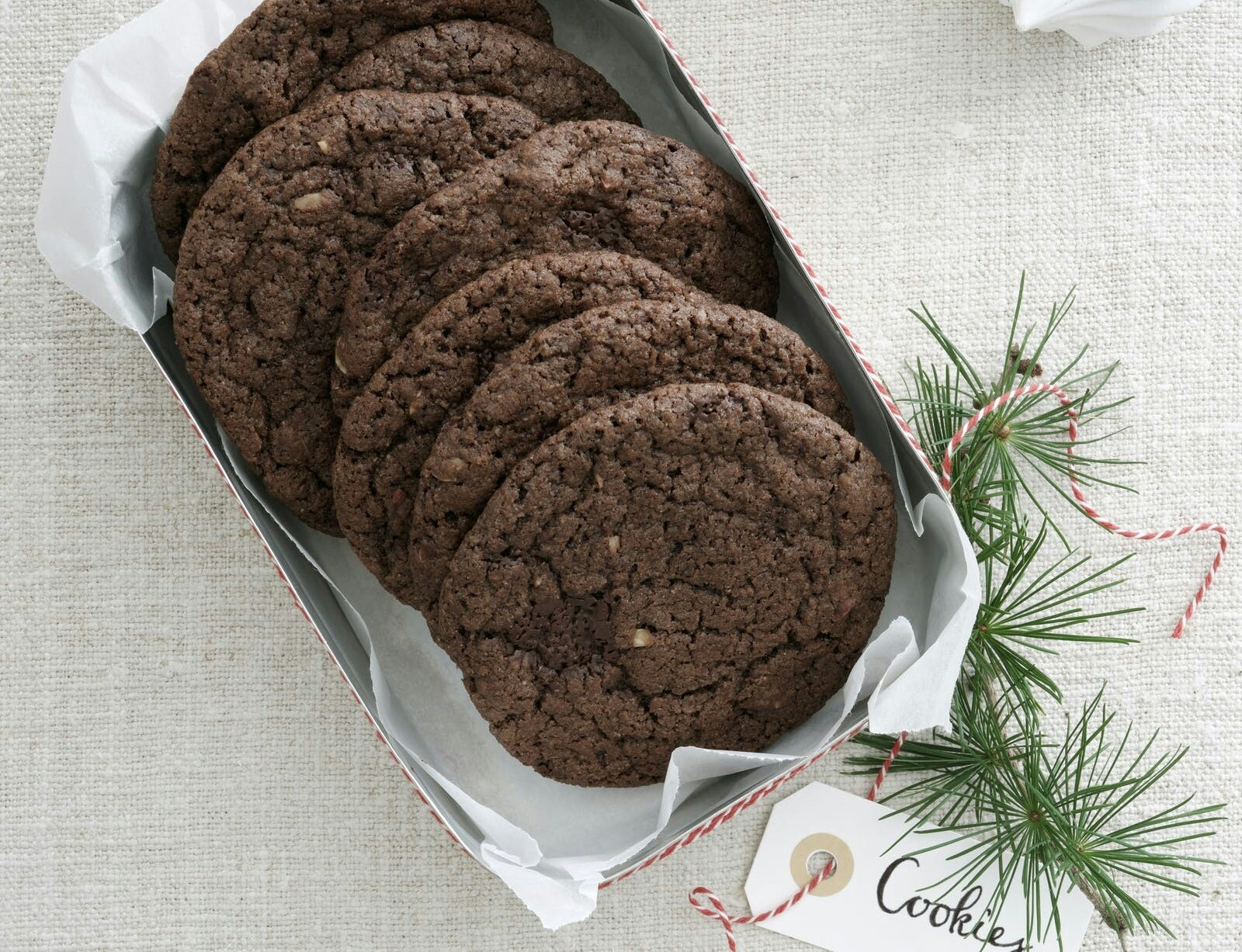Chokoladecookies med rugmel