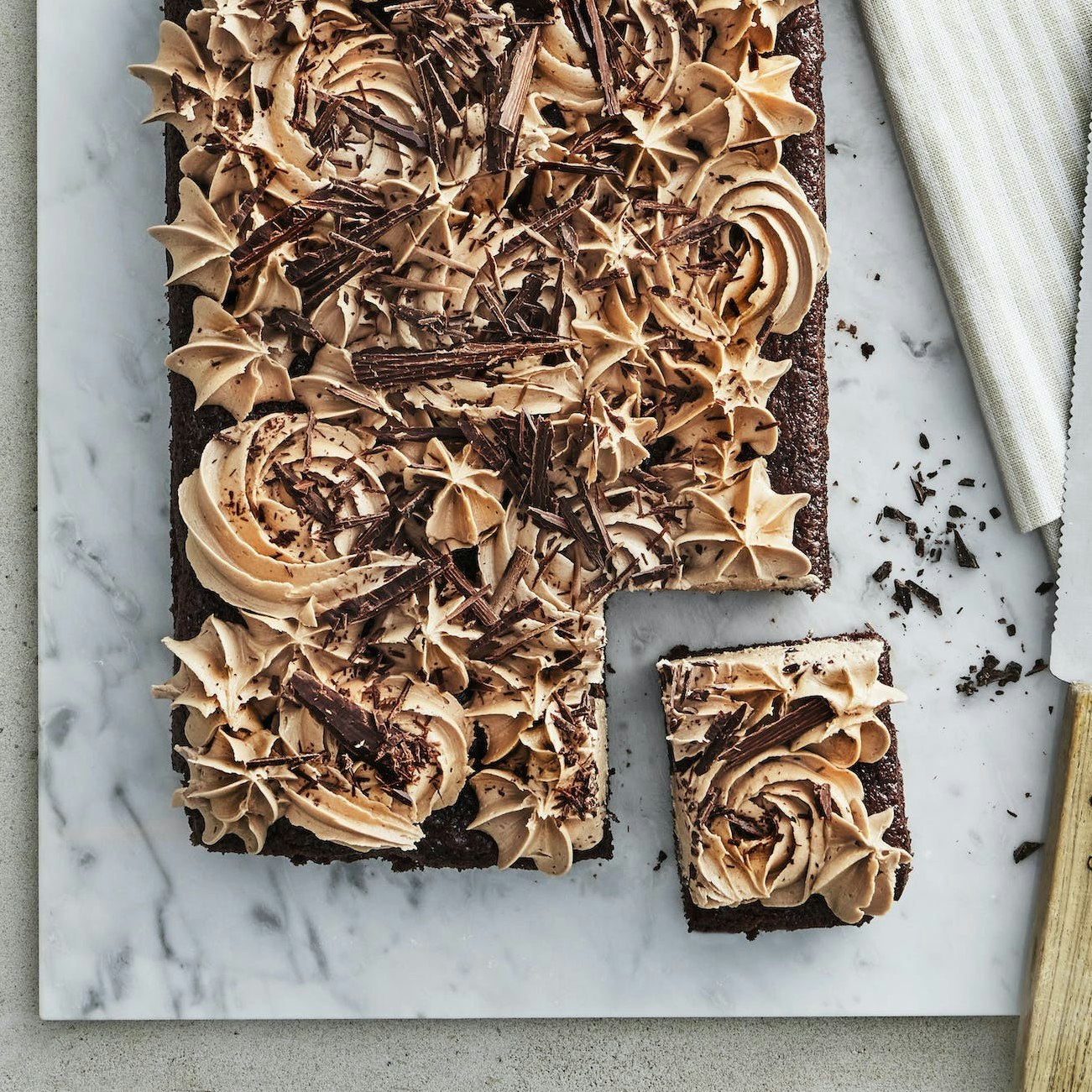 Chokoladekage med Nutellacreme
