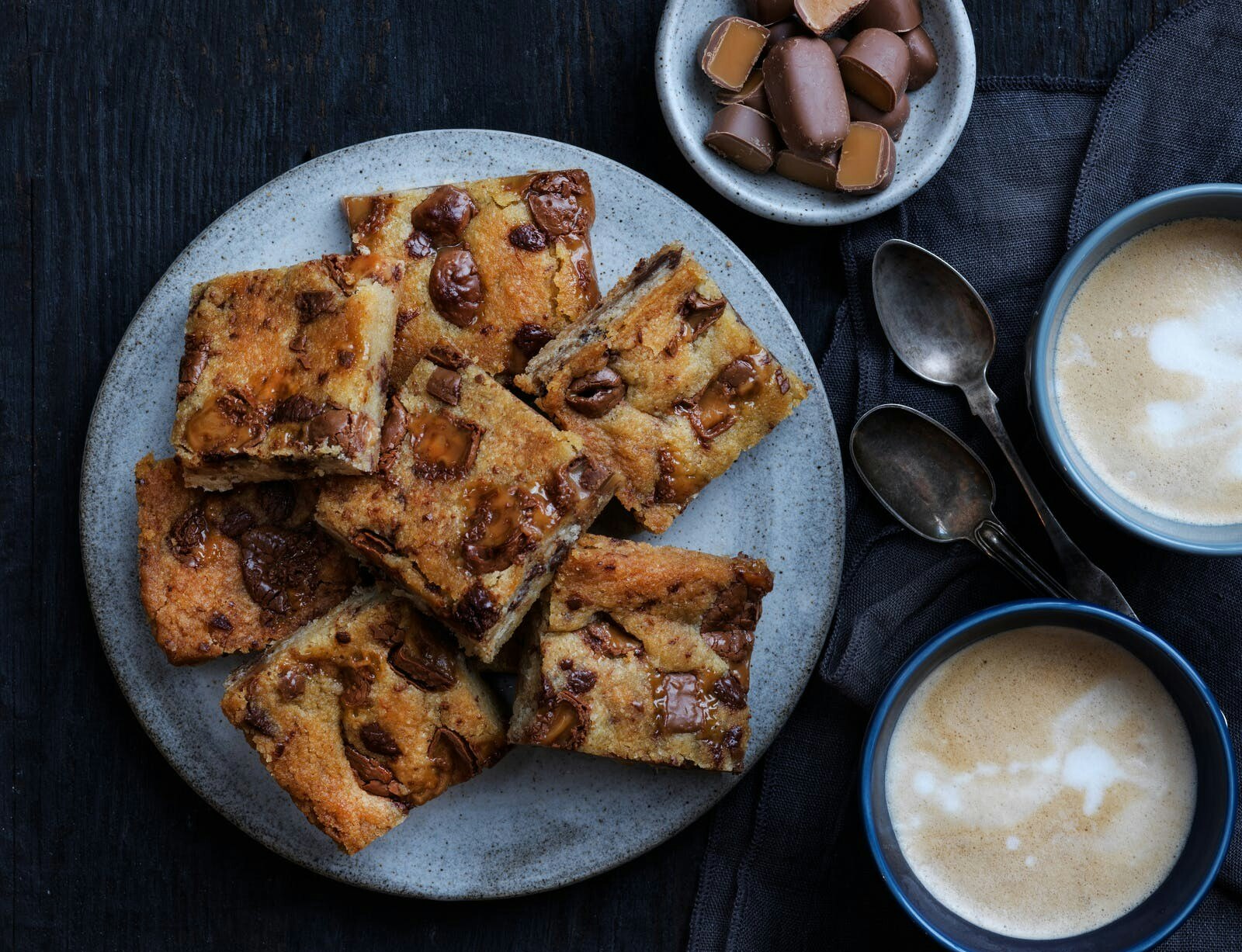 Cookiekage med Dumle-karameller