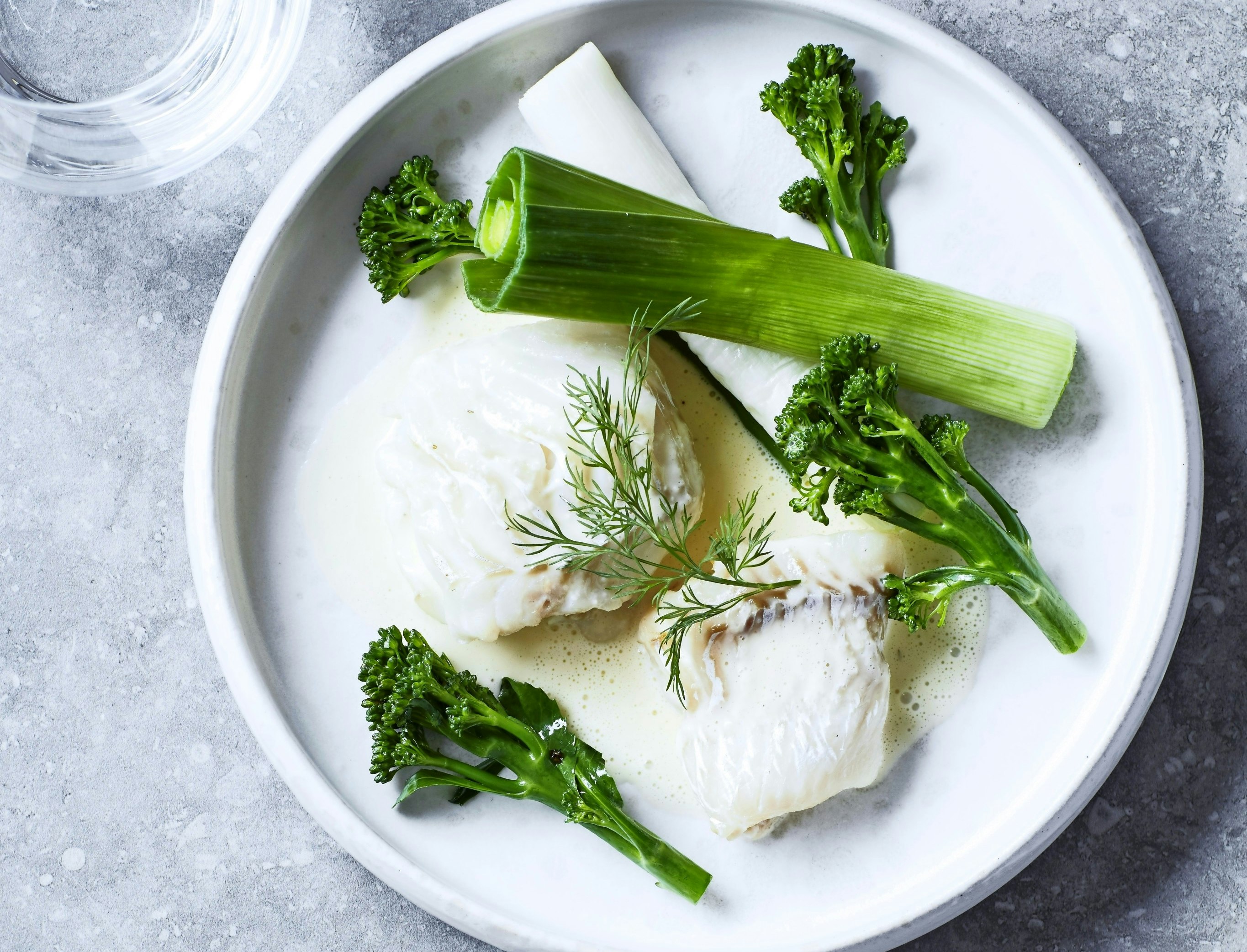 Dampet torsk med beurre blanc