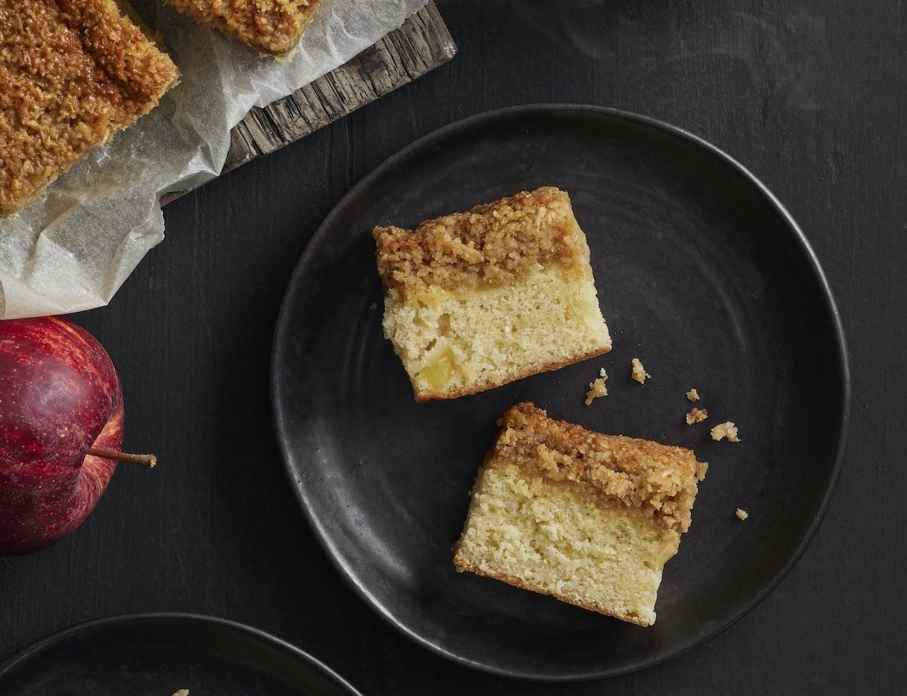 Drømmekage med æbler