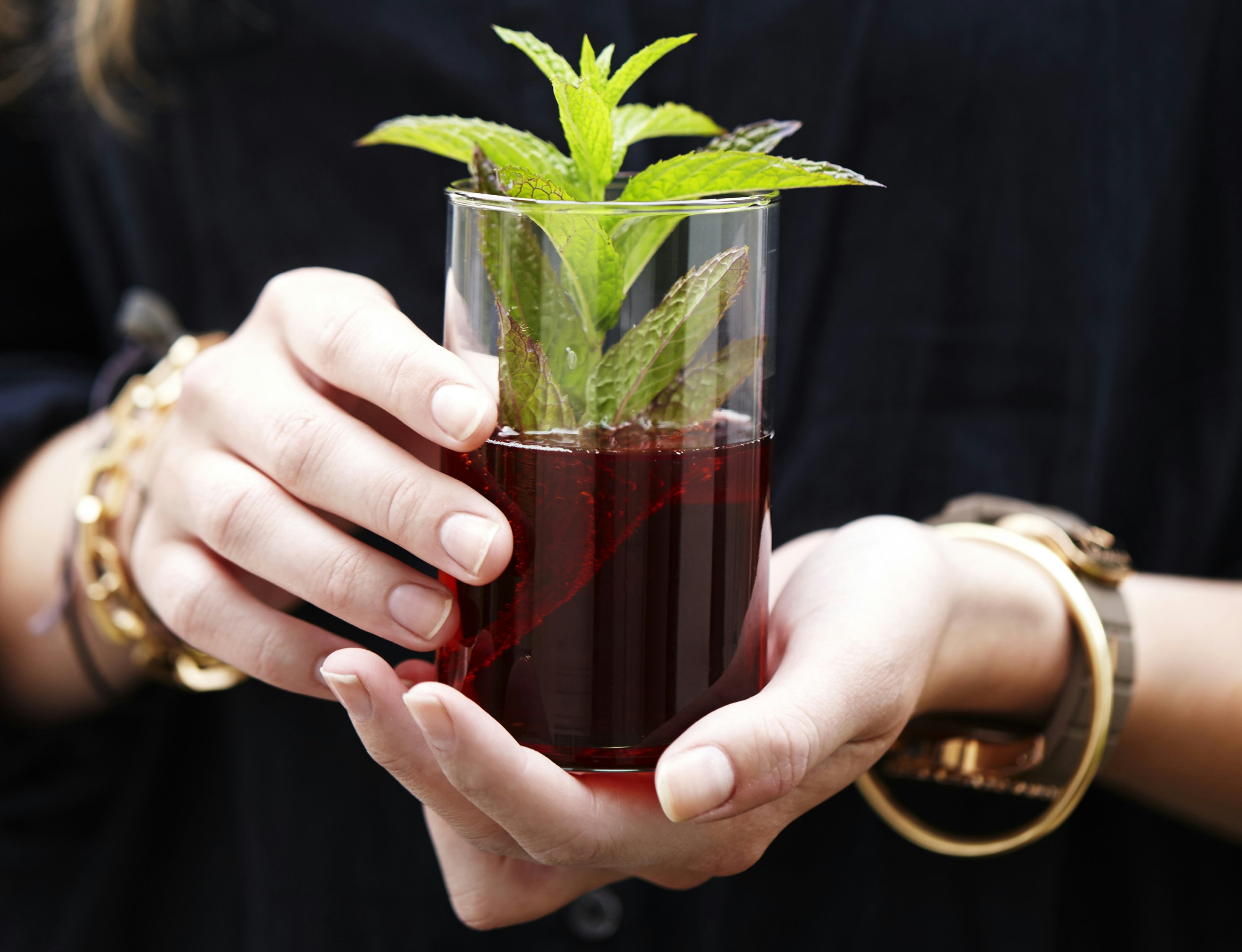 Granatæbledrink med vodka