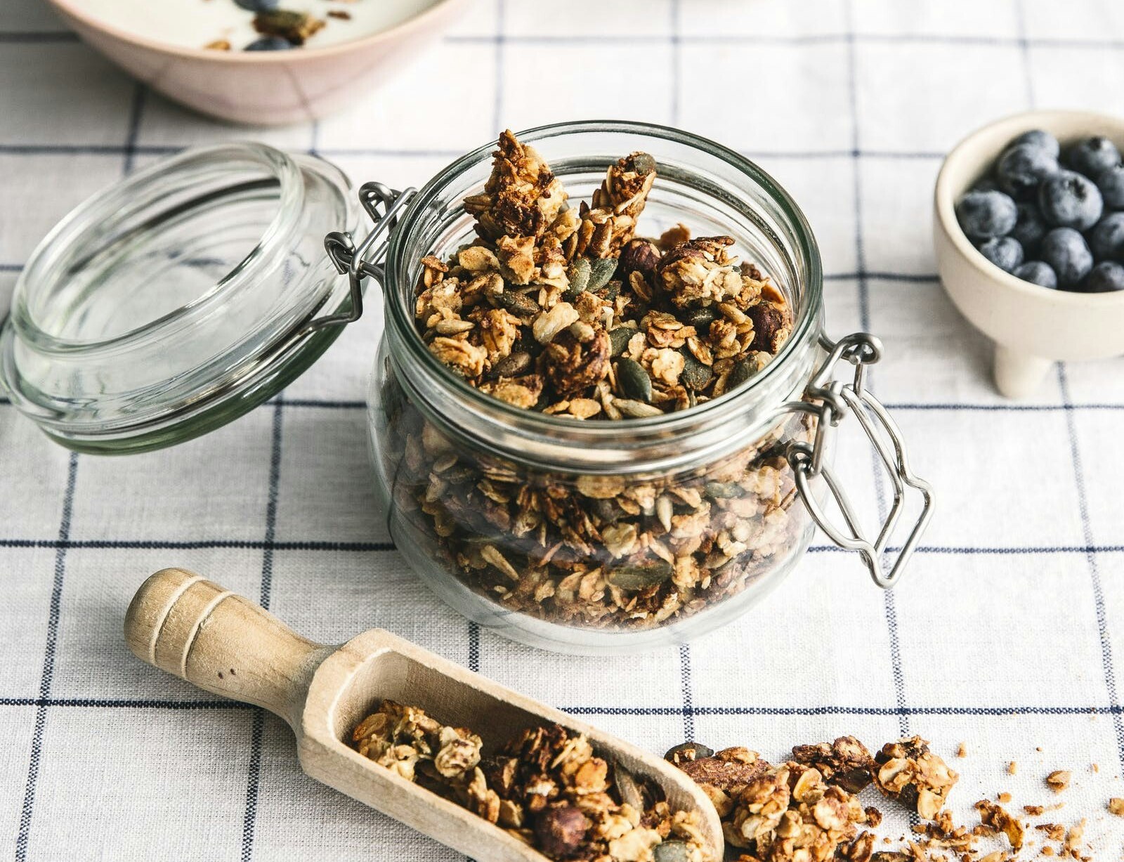 Granola med kanel & kokos
