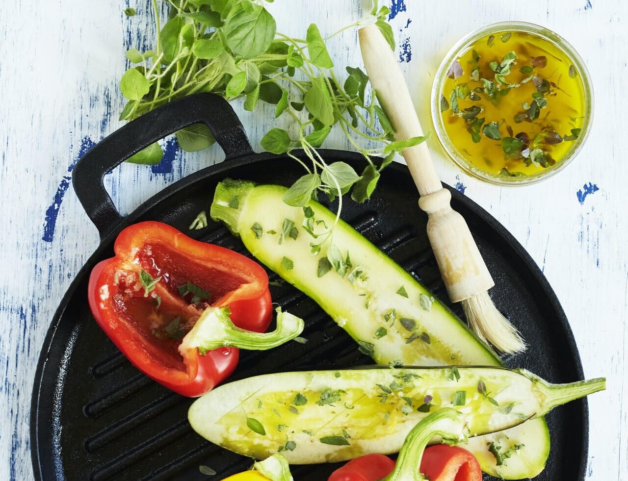 Grillmarinade til grøntsager
