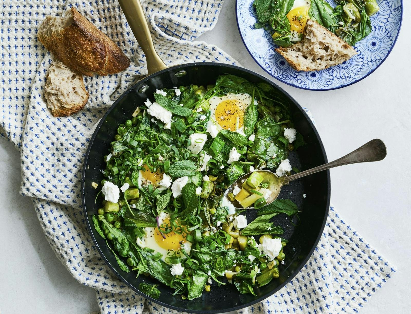 Grøn shakshuka