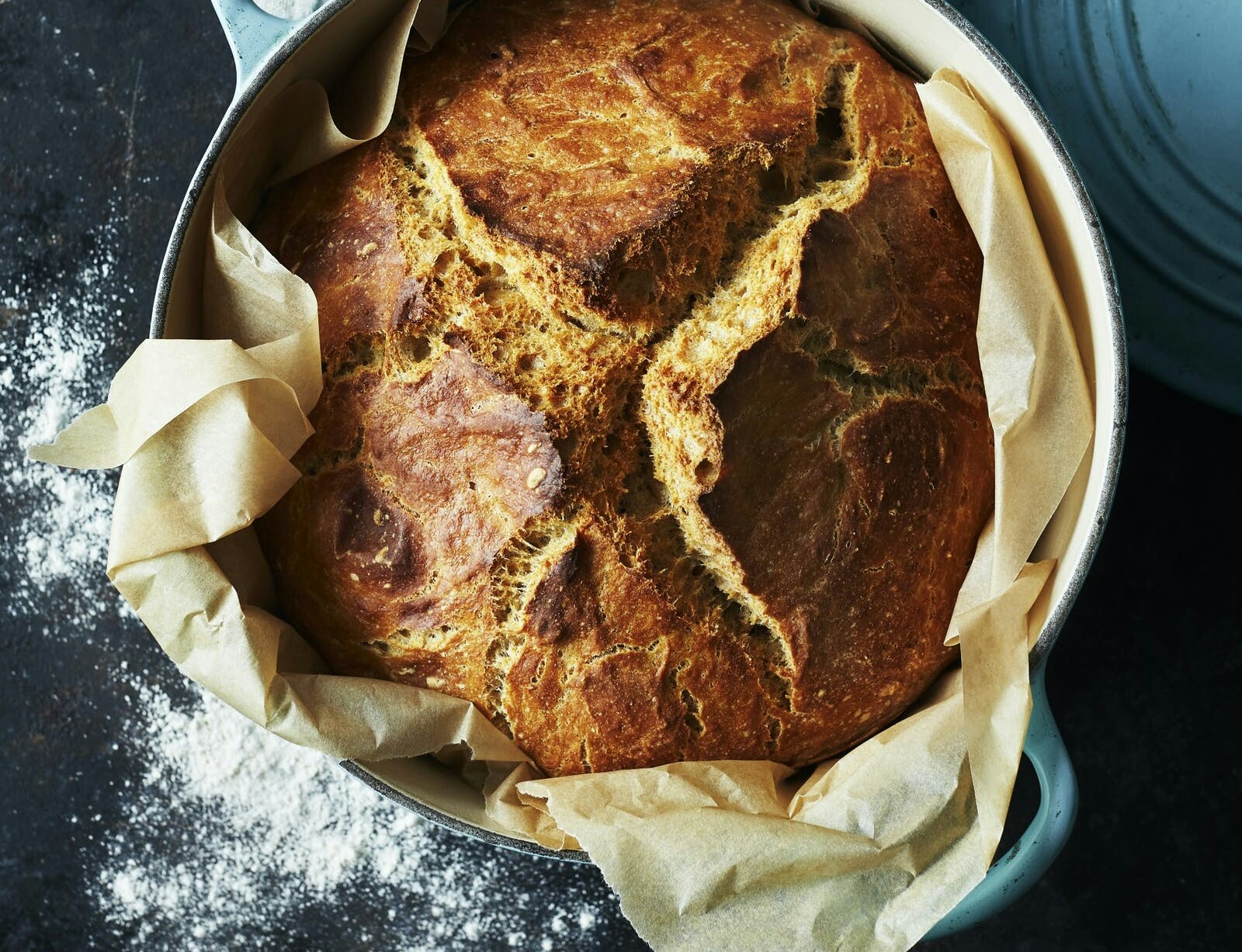Grydebrød med ølandshvedemel
