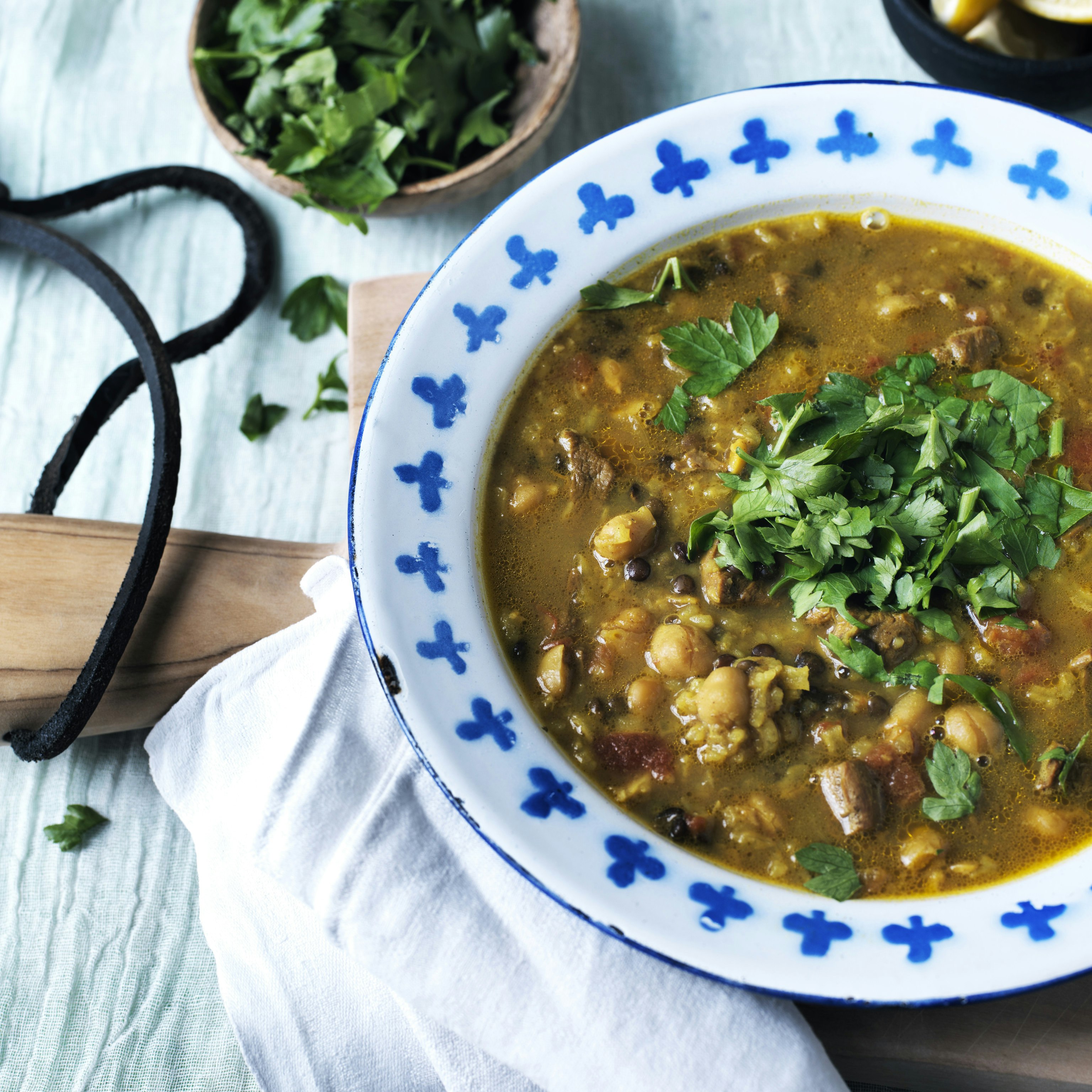Harira – marokkansk suppe med lam