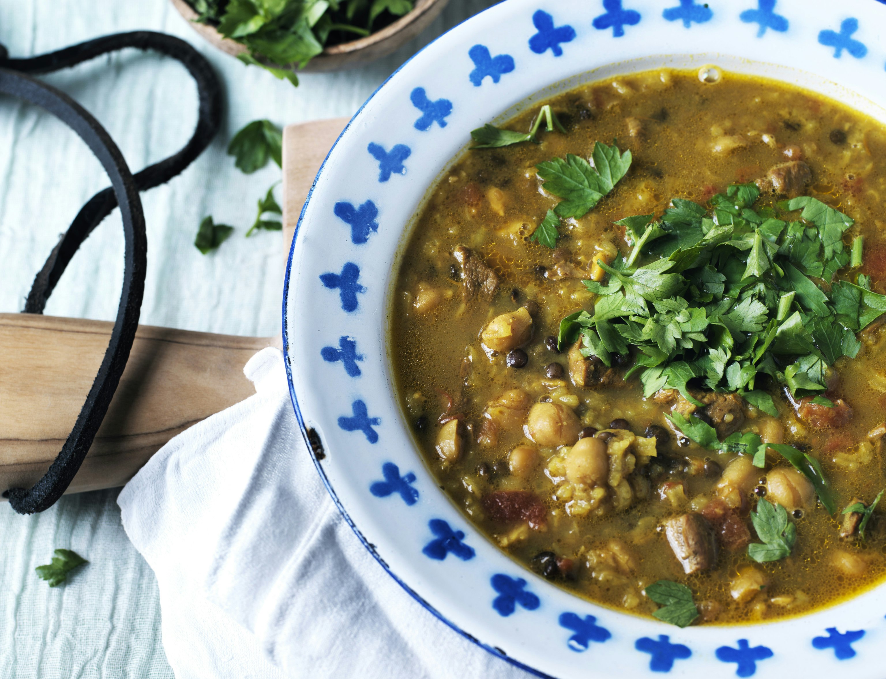 Harira – marokkansk suppe med lam