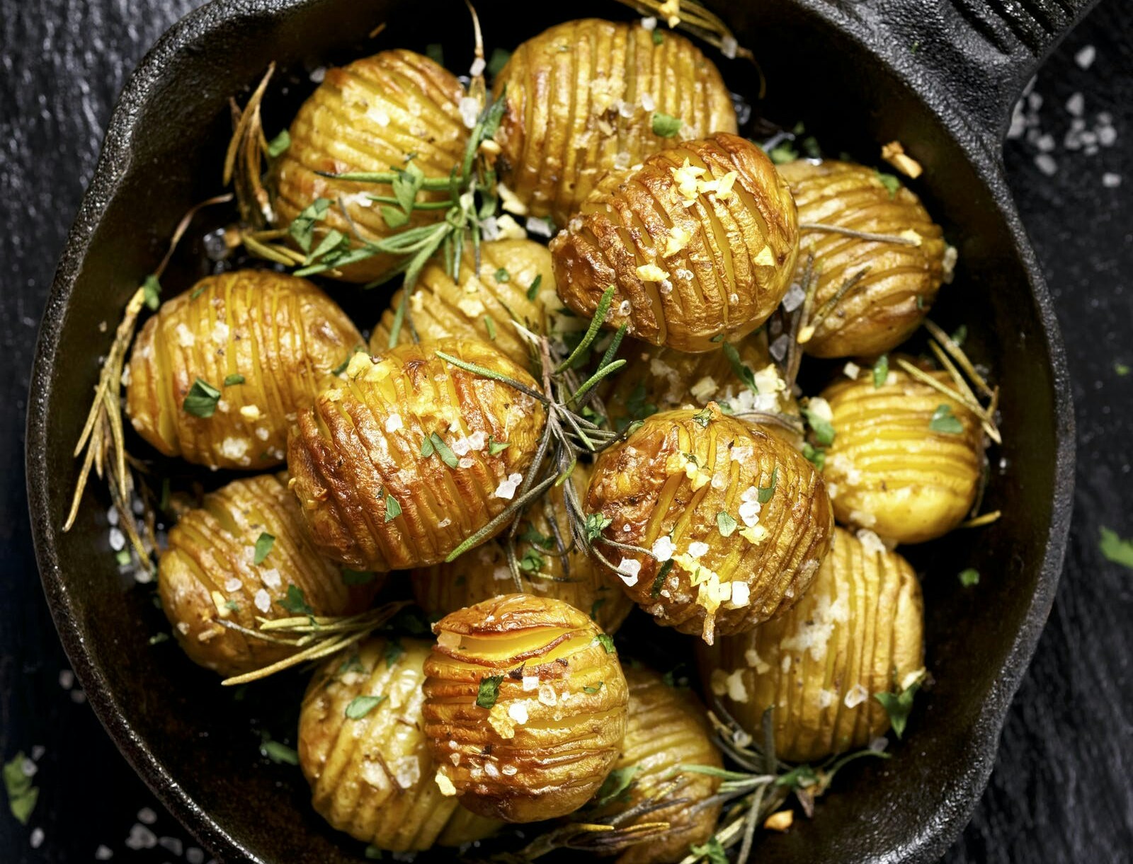 Hasselback-kartofler