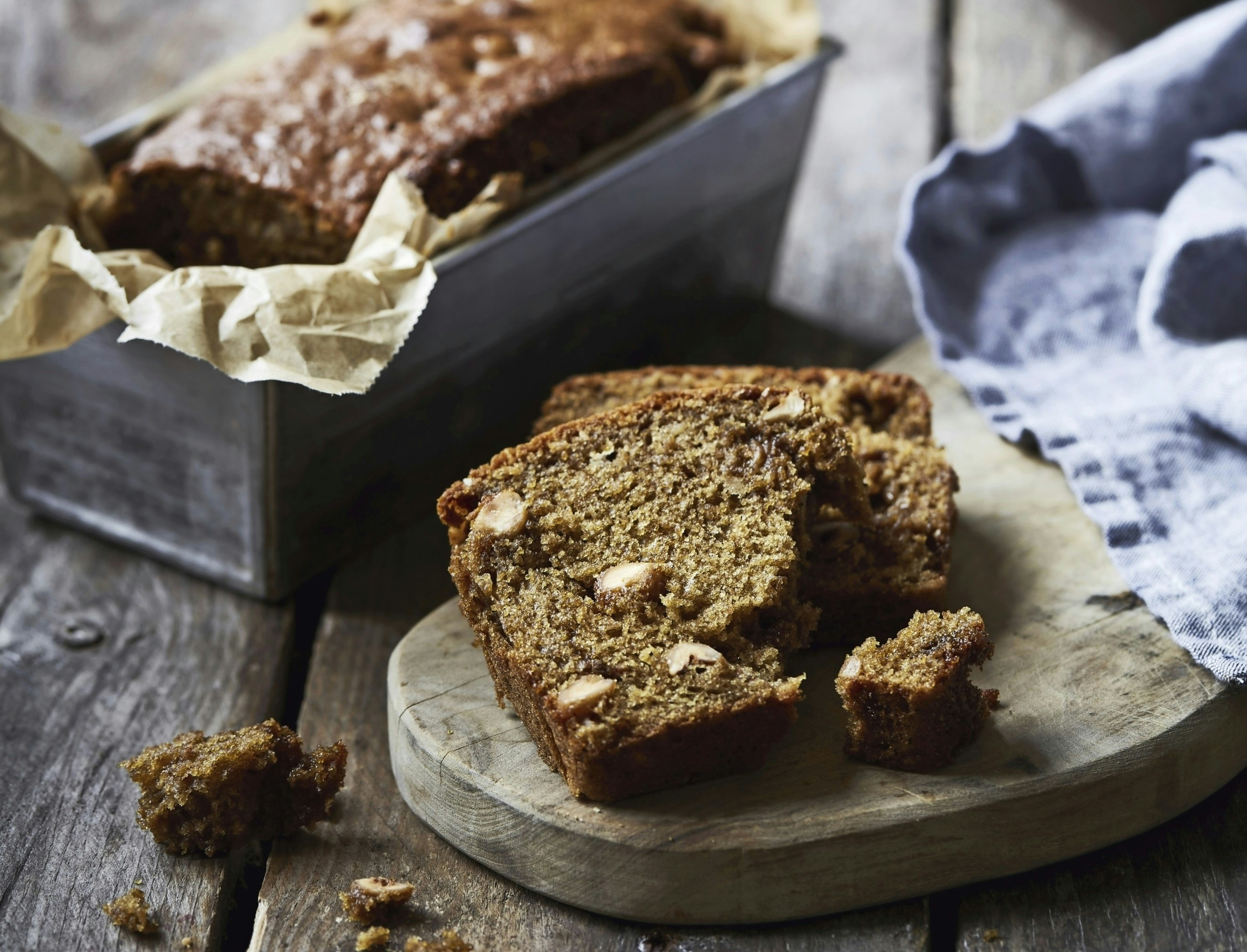 Hasselnøddebrød med kanel og kardemomme