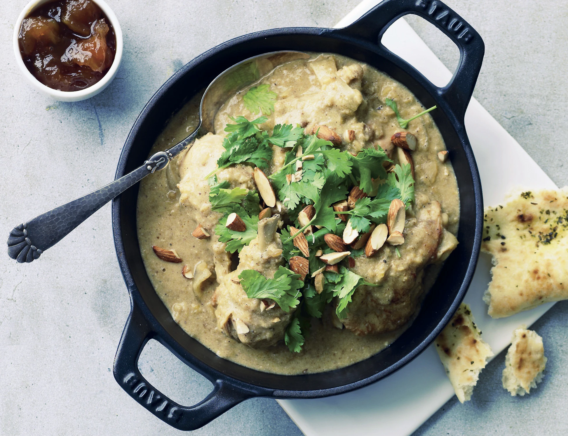 Curry med græskar, røde linser og ris | SPIS BEDRE