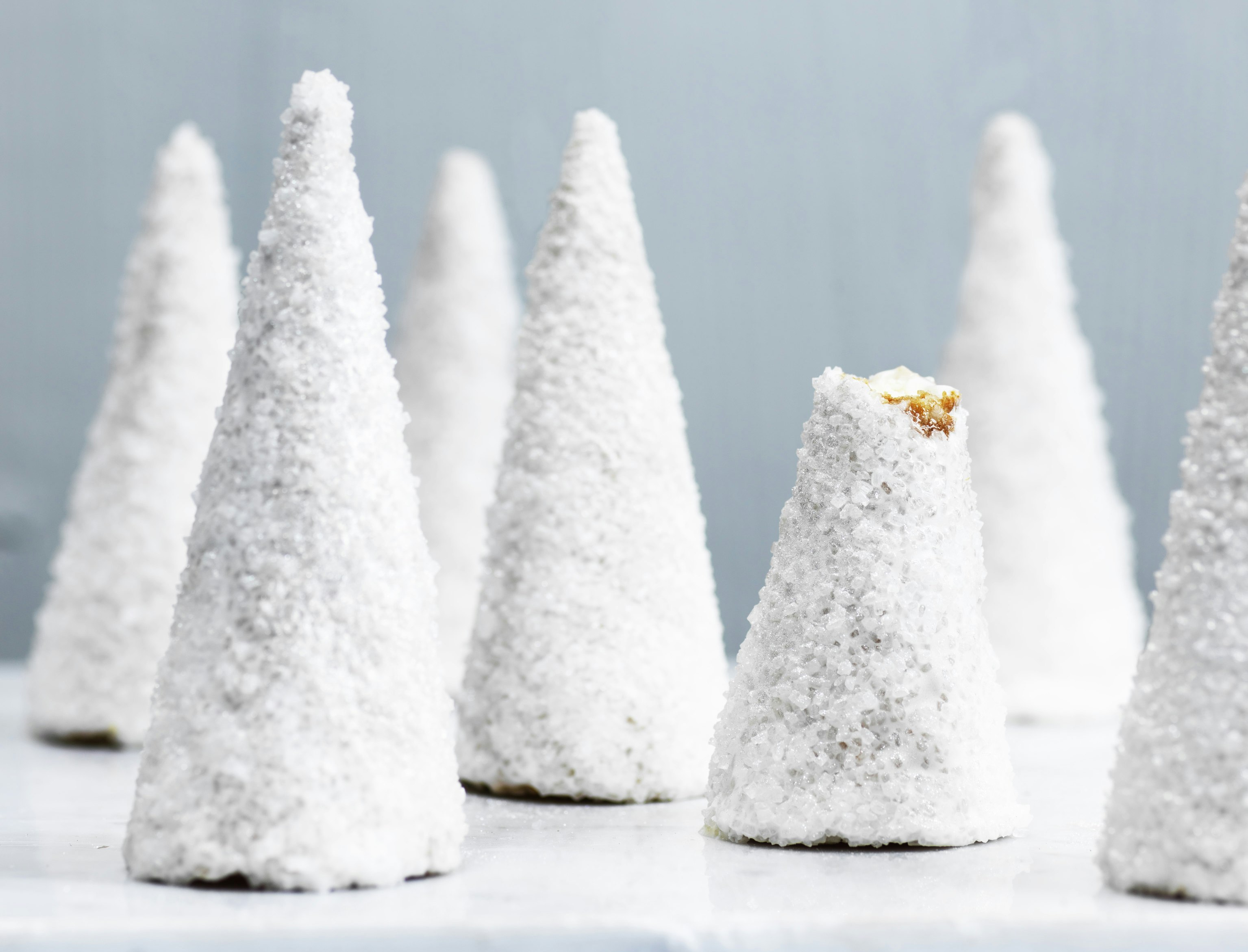 Isvafler med perlesukker