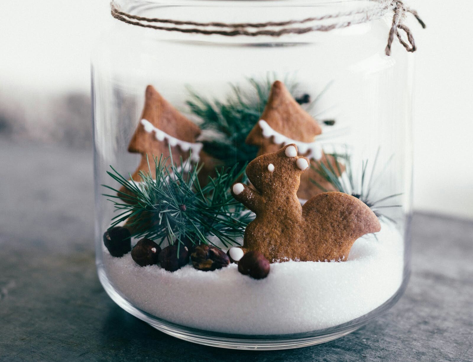 Julelandskab med småkager