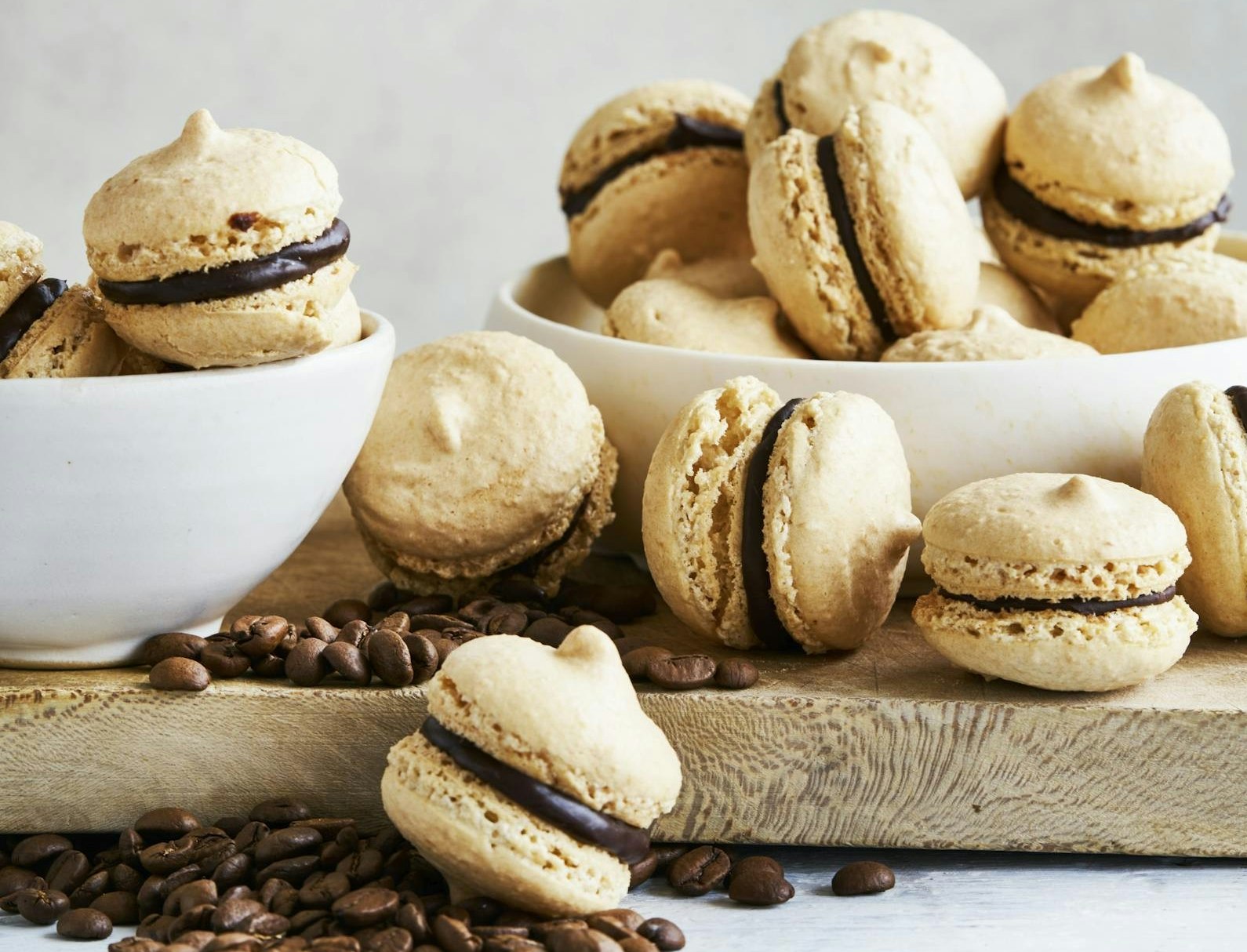 Kaffe-marengs med chokoladecreme