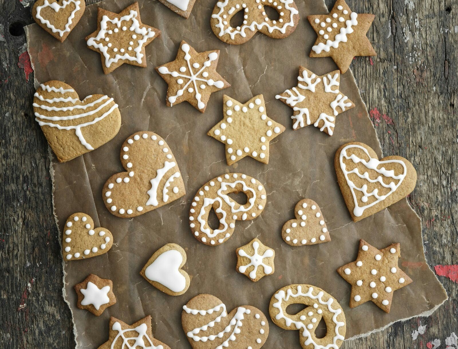 Kagefigurer med glasur