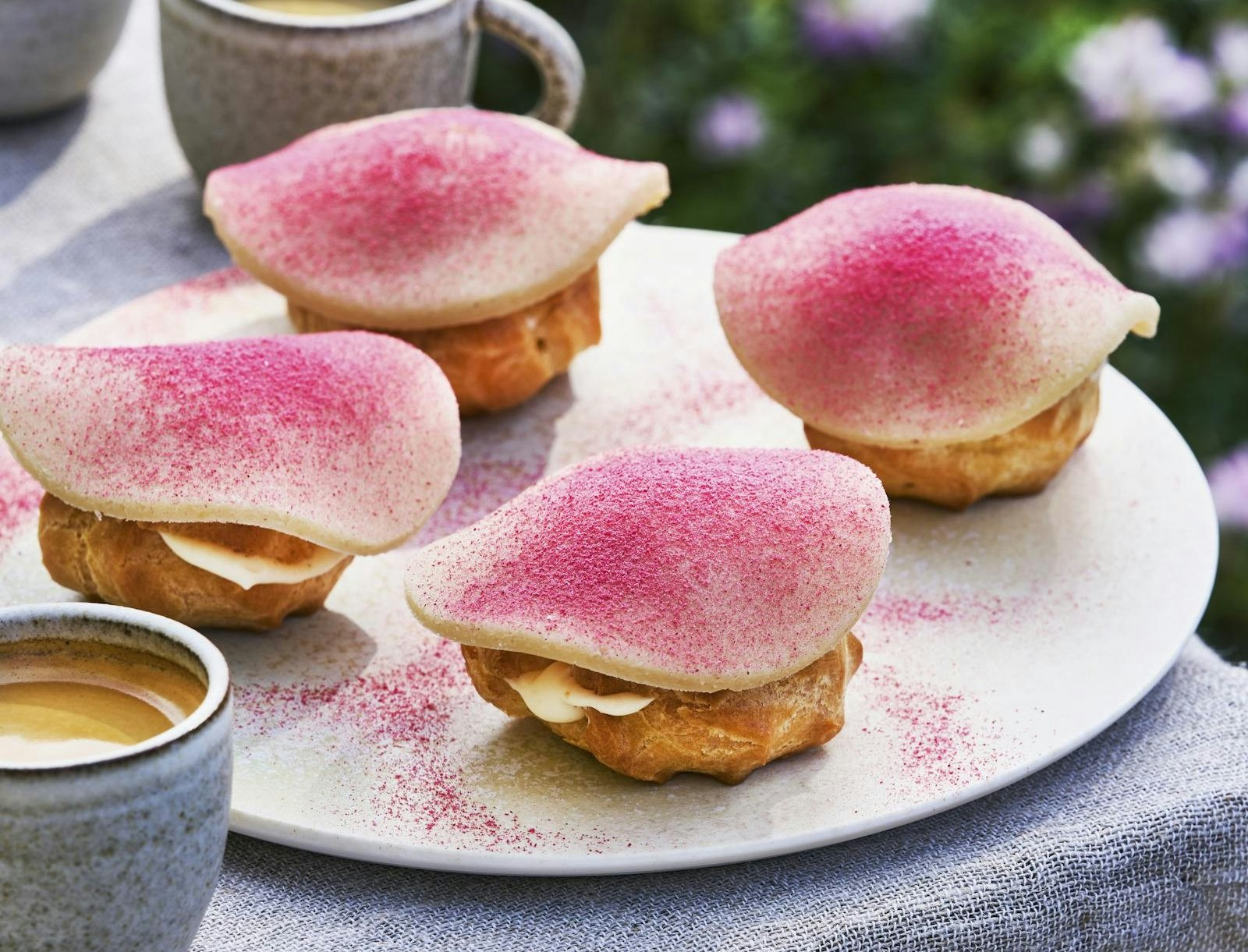Kartoffelkager med solbærmarmelade