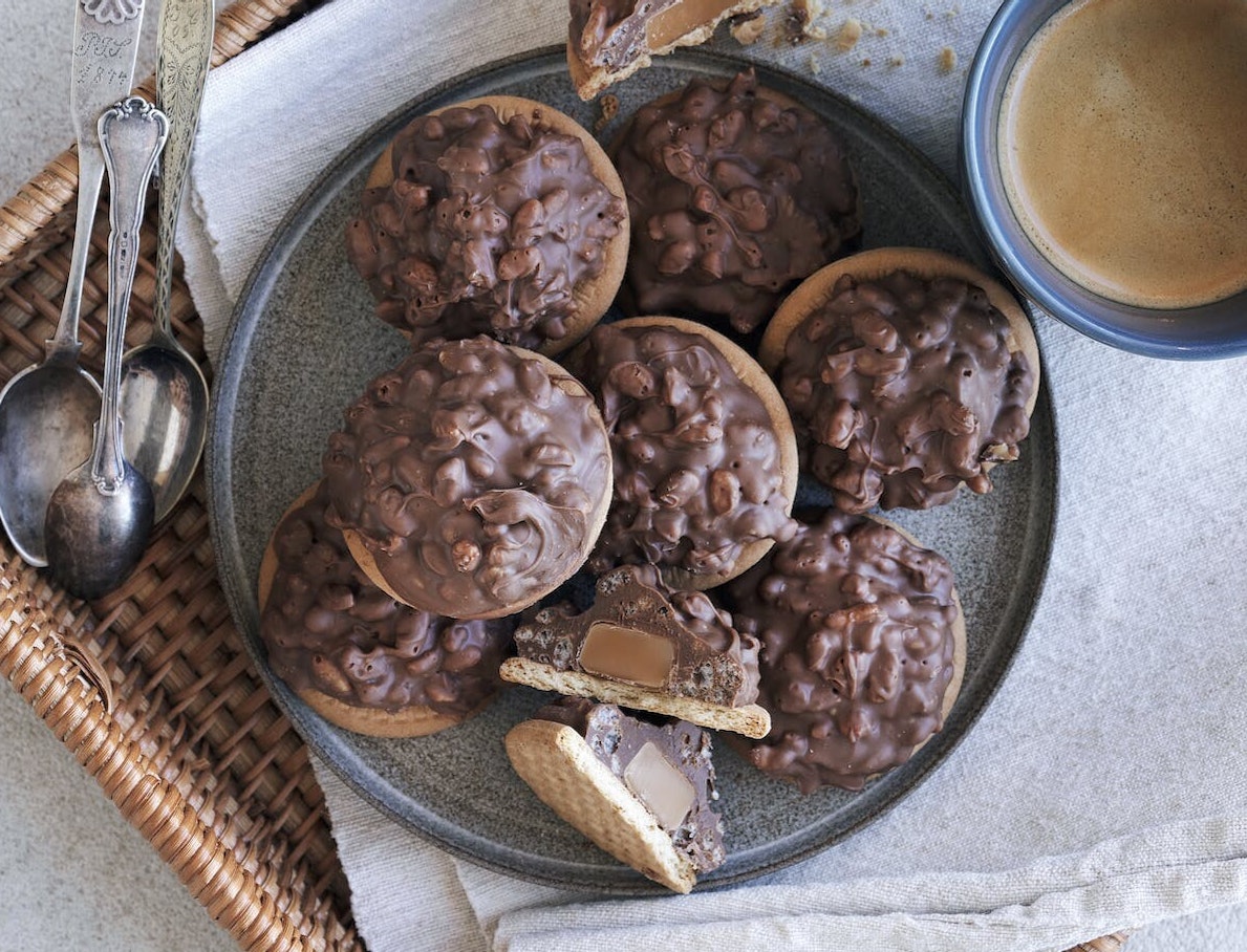 Kiksesnacks med Dumle og Rice Krispies