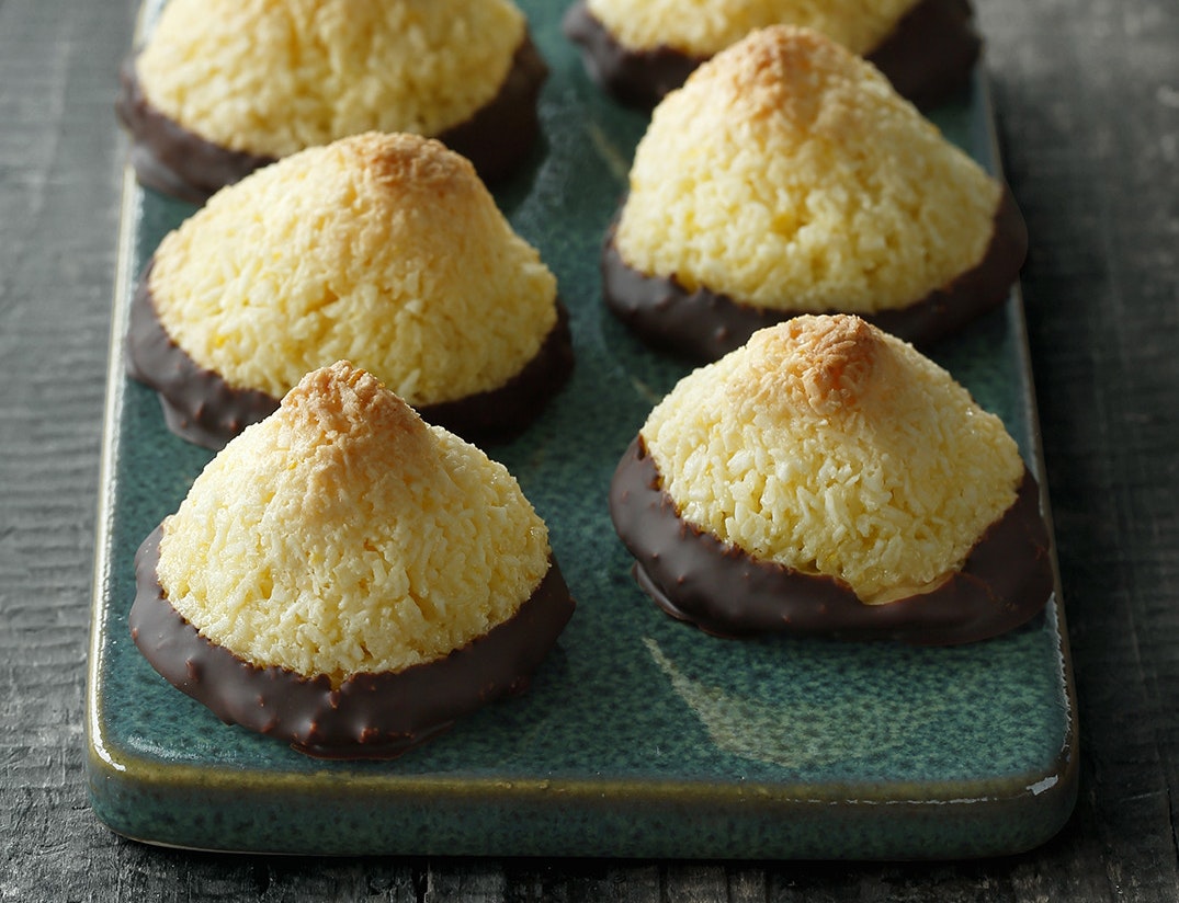 Kokostoppe med appelsin