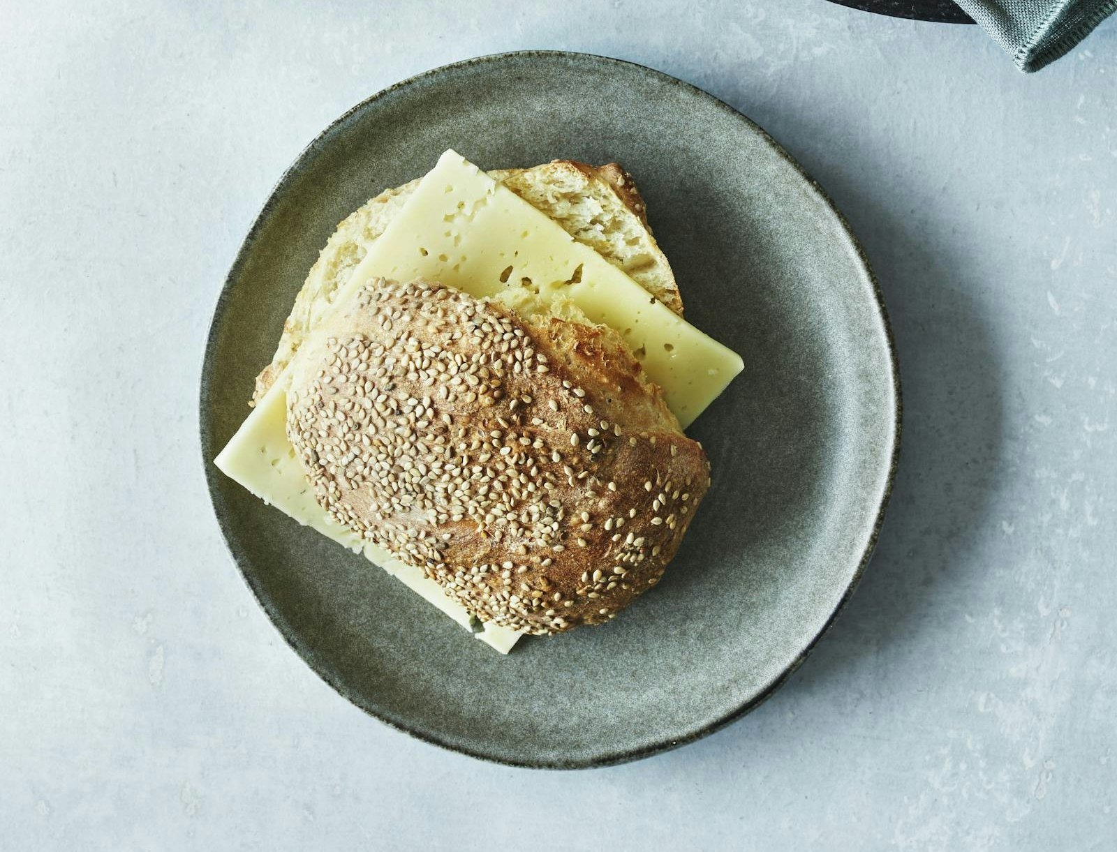 Koldhævede sesamstykker i airfryer