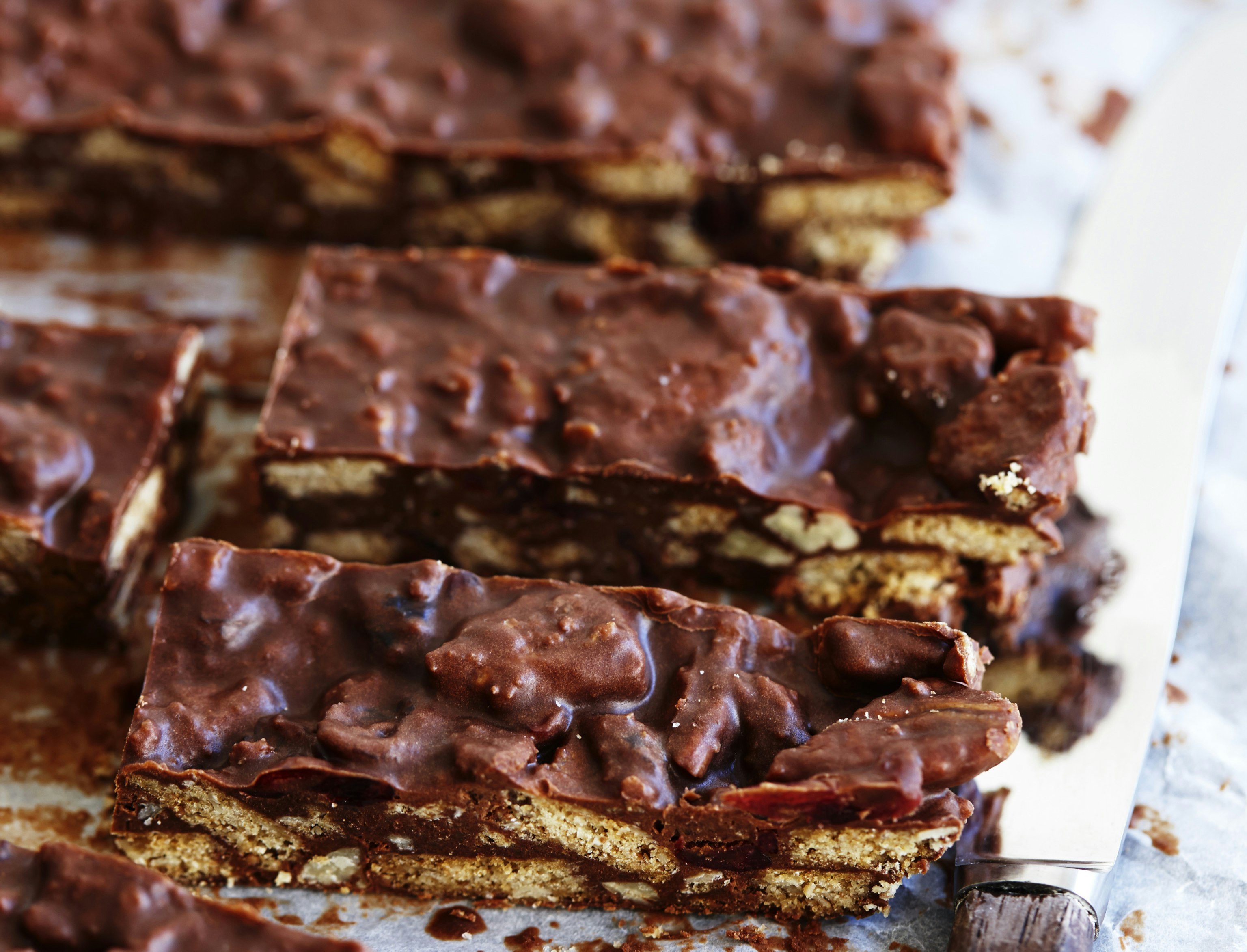 Konfektsnitter med tranebær