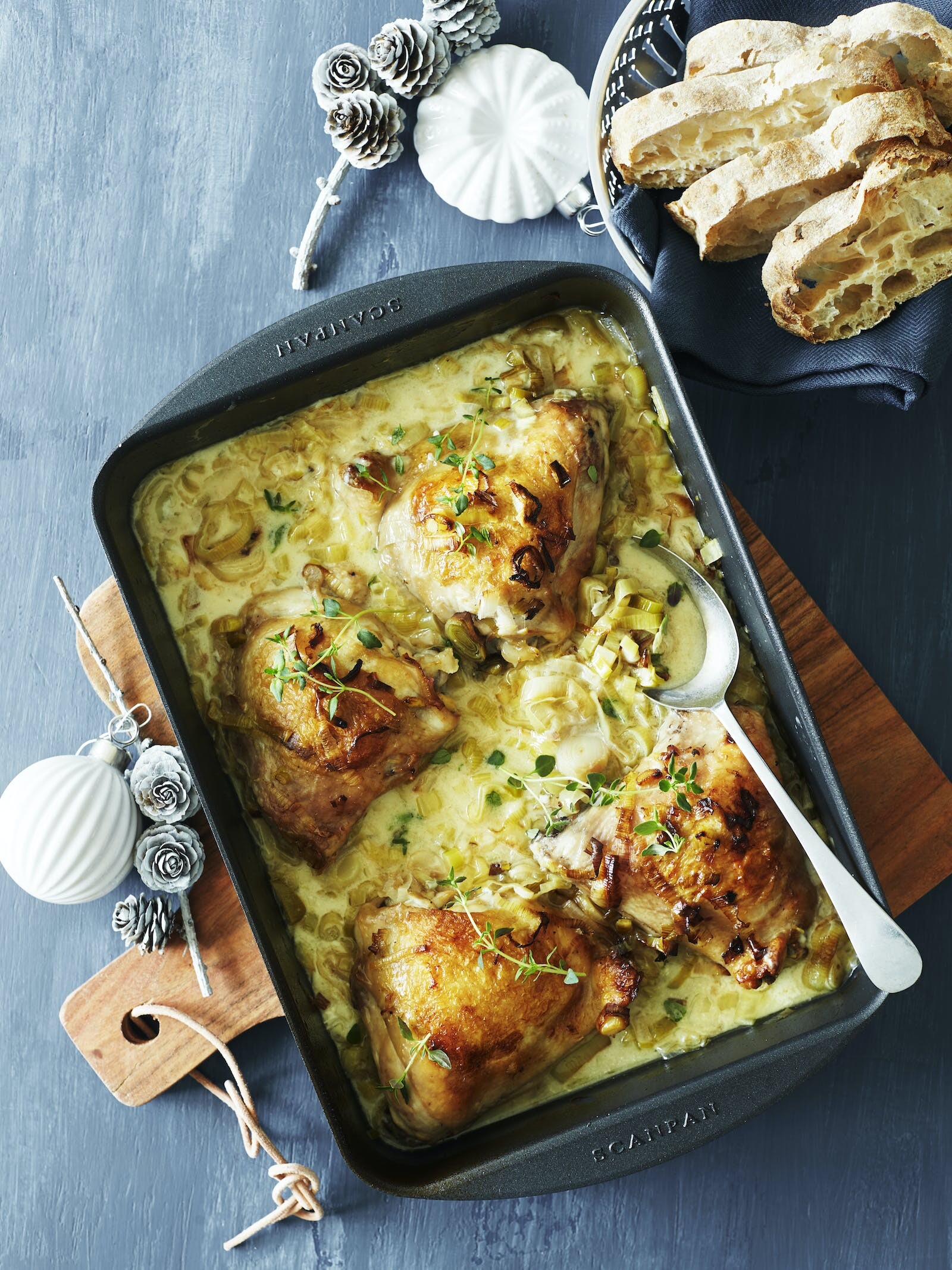 Kylling i gorgonzolasauce | SPIS BEDRE Kylling i gorgonzolasauce | SPIS BEDRE