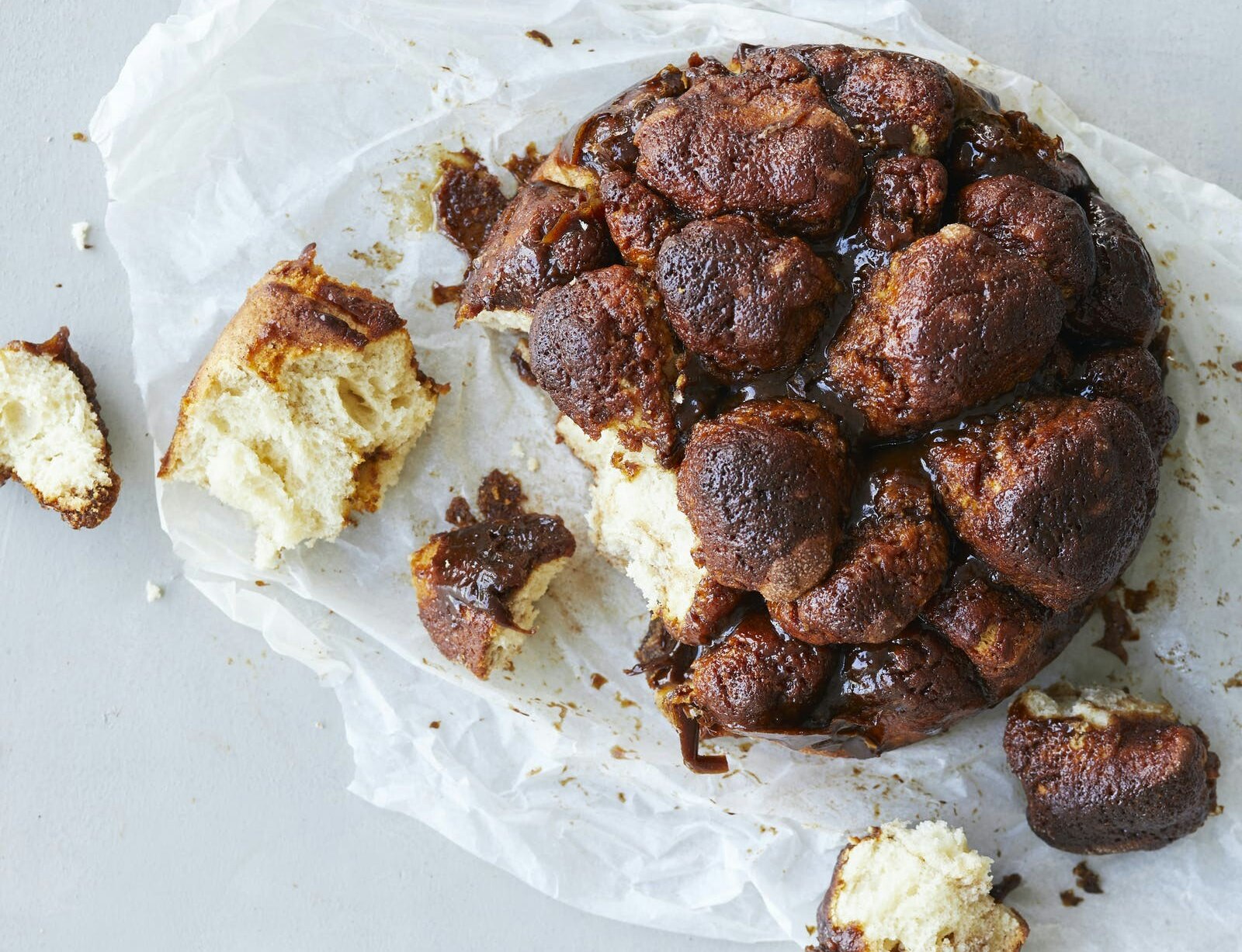 Monkey bread med kanelkaramel