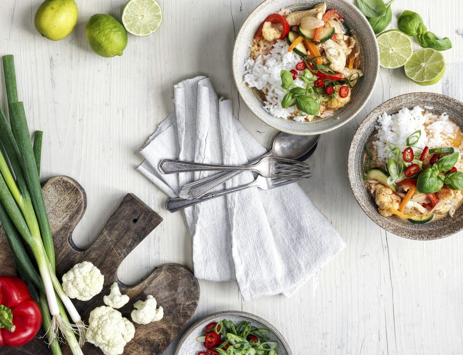 Panang curry med kylling