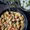 Panang curry med kyllingekødboller