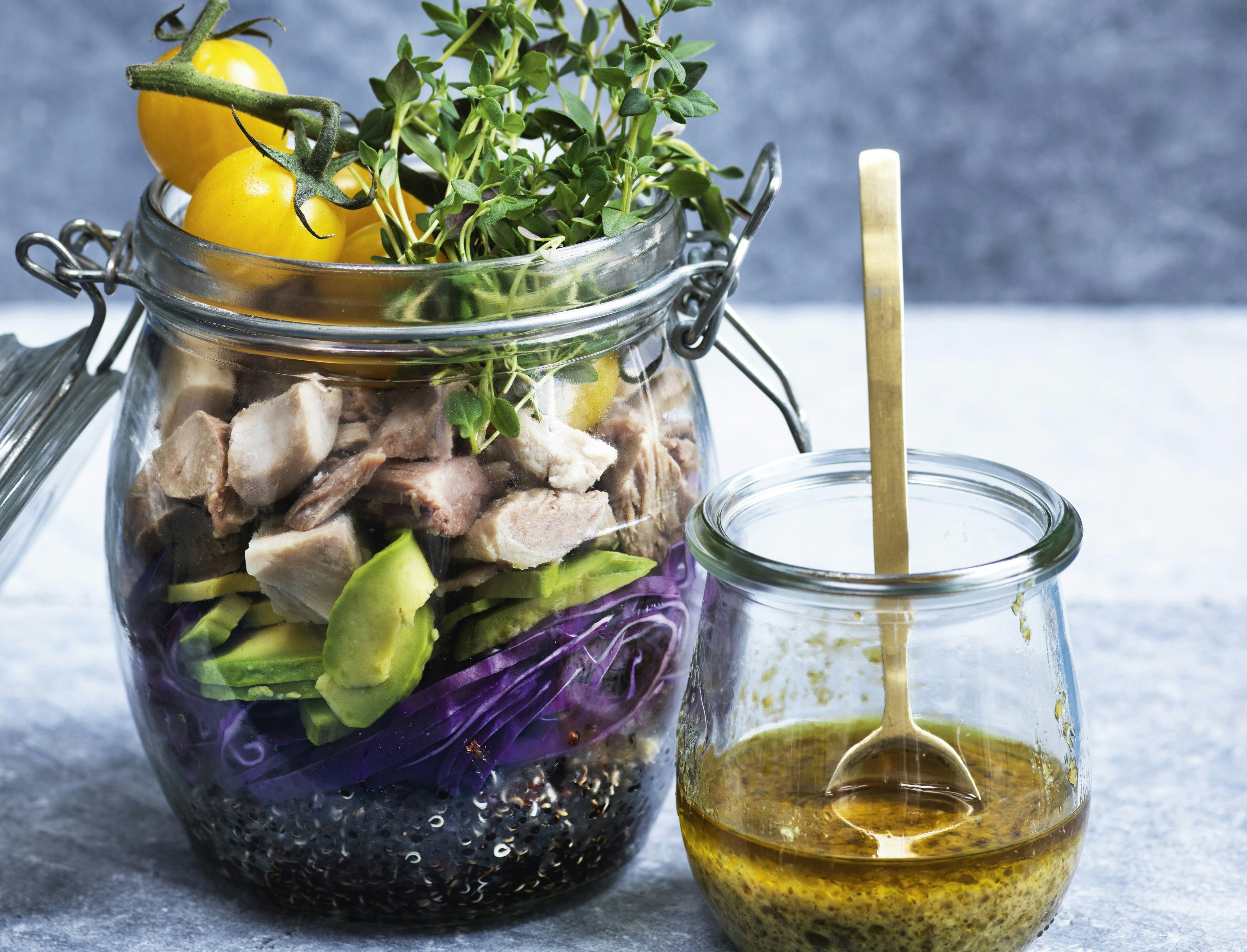 Quinoasalat med kylling