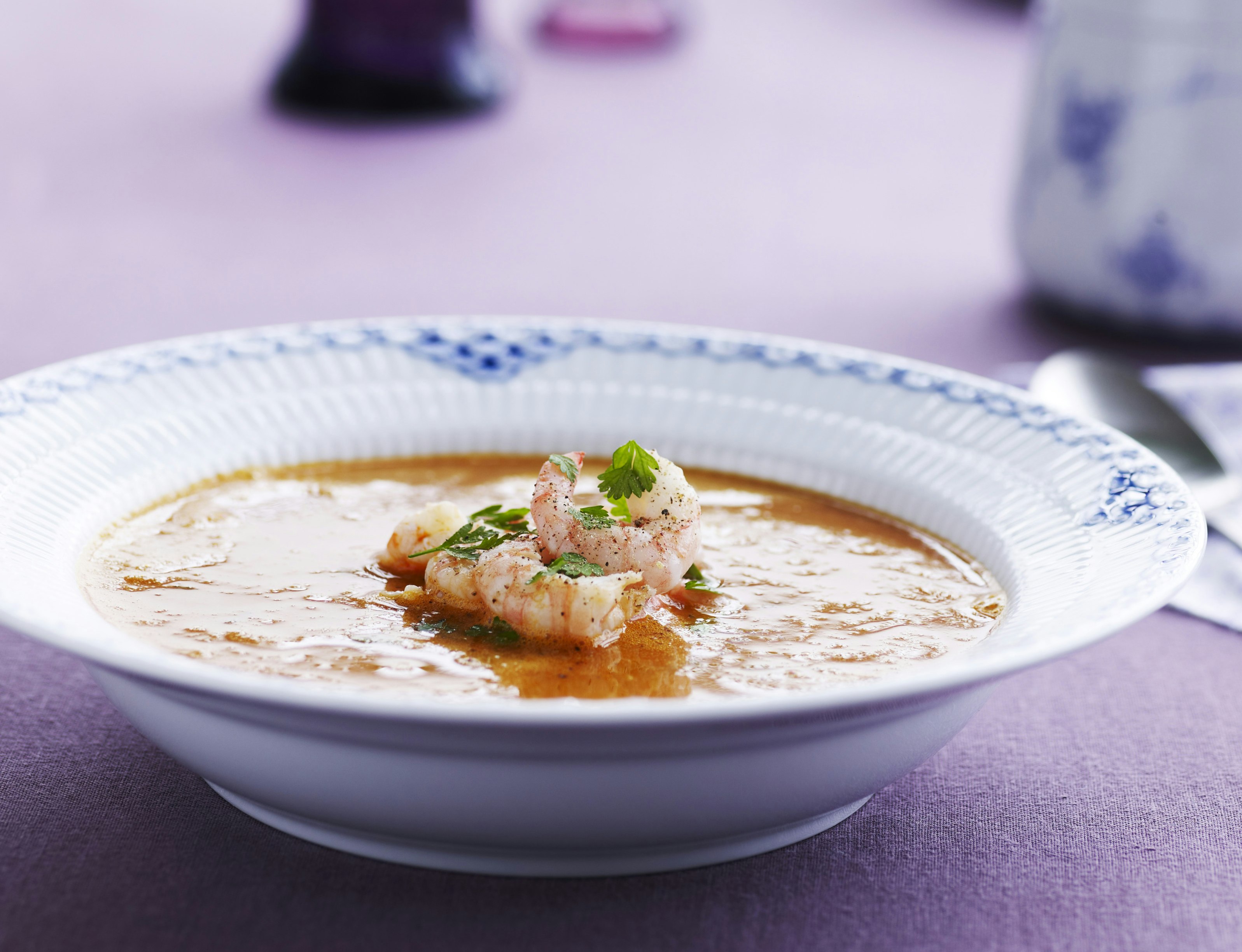 Rejebisque med cognac