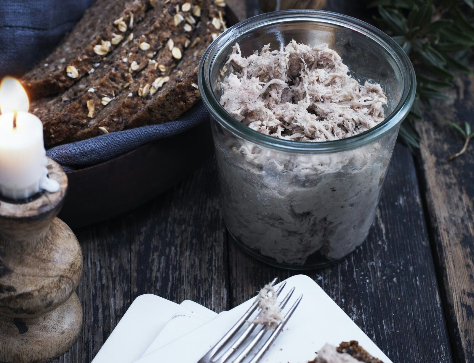 Rillette af nakkekam