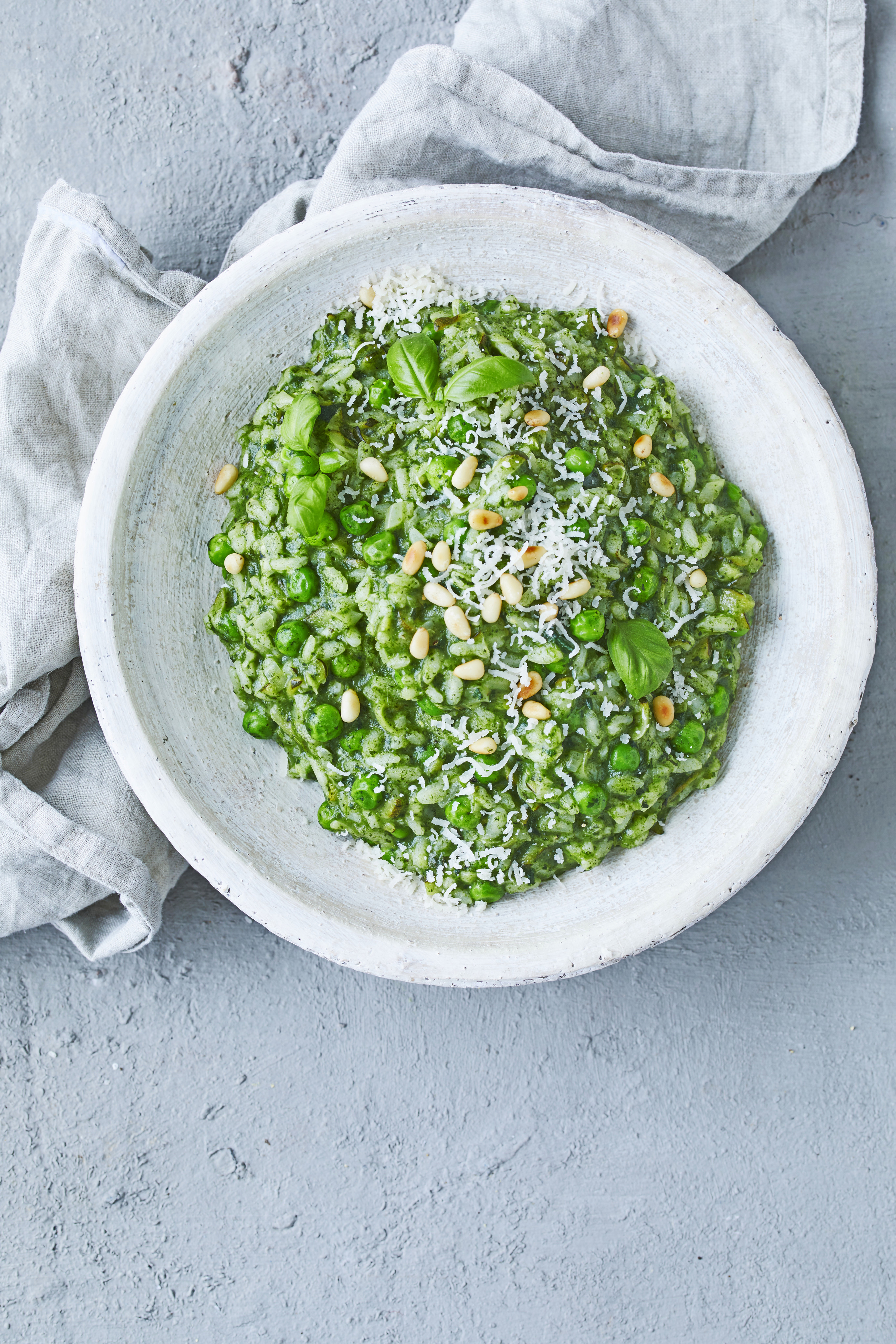 Risotto med spinat og rejer | SPIS BEDRE Risotto med spinat og rejer | SPIS BEDRE