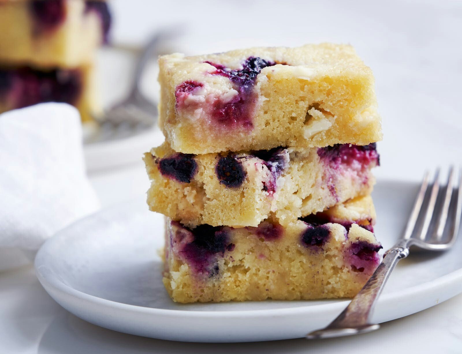 Skovbærmazarin med citron og hvid chokolade