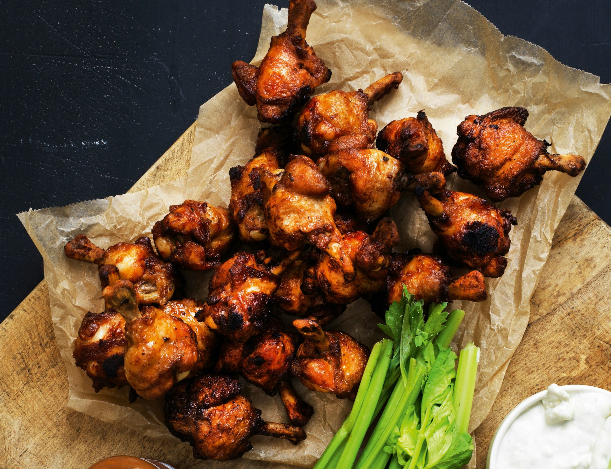 Hotwings med hjemmelavet marinade