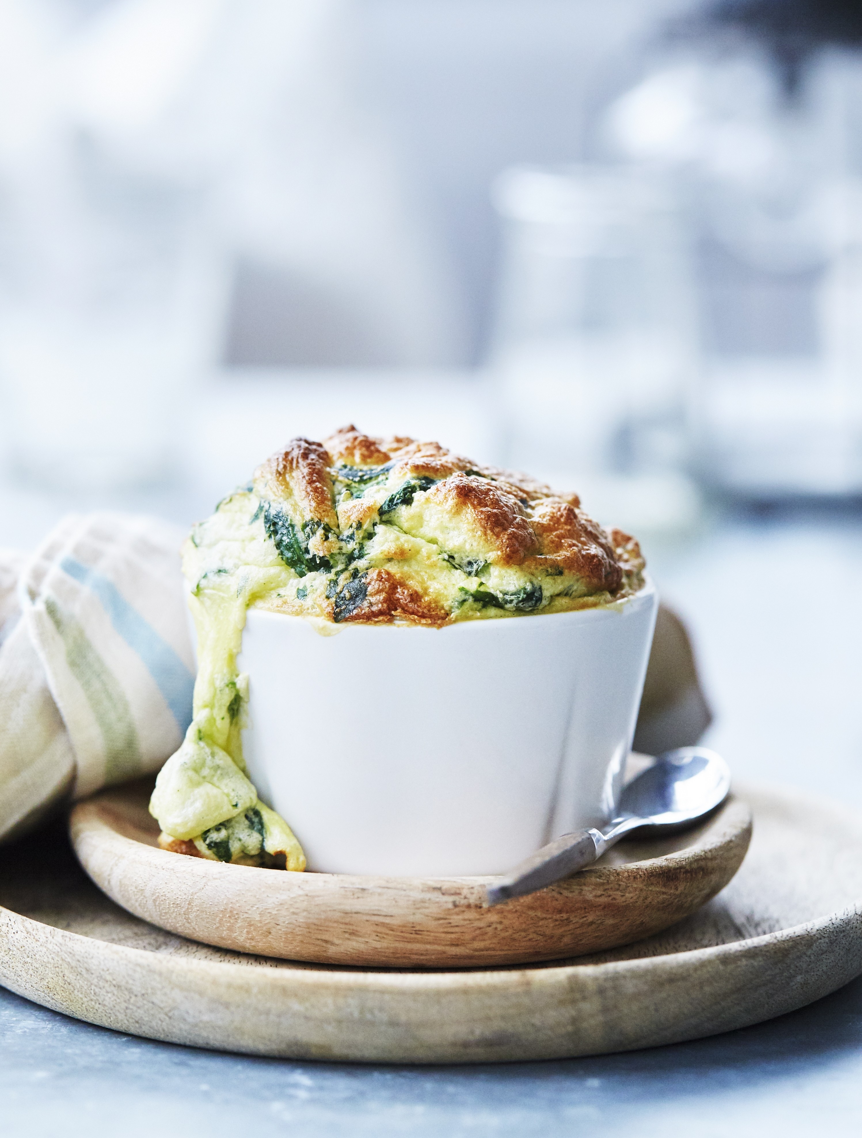 Spinatsoufflé med karry | SPIS BEDRE Spinatsoufflé med karry | SPIS BEDRE