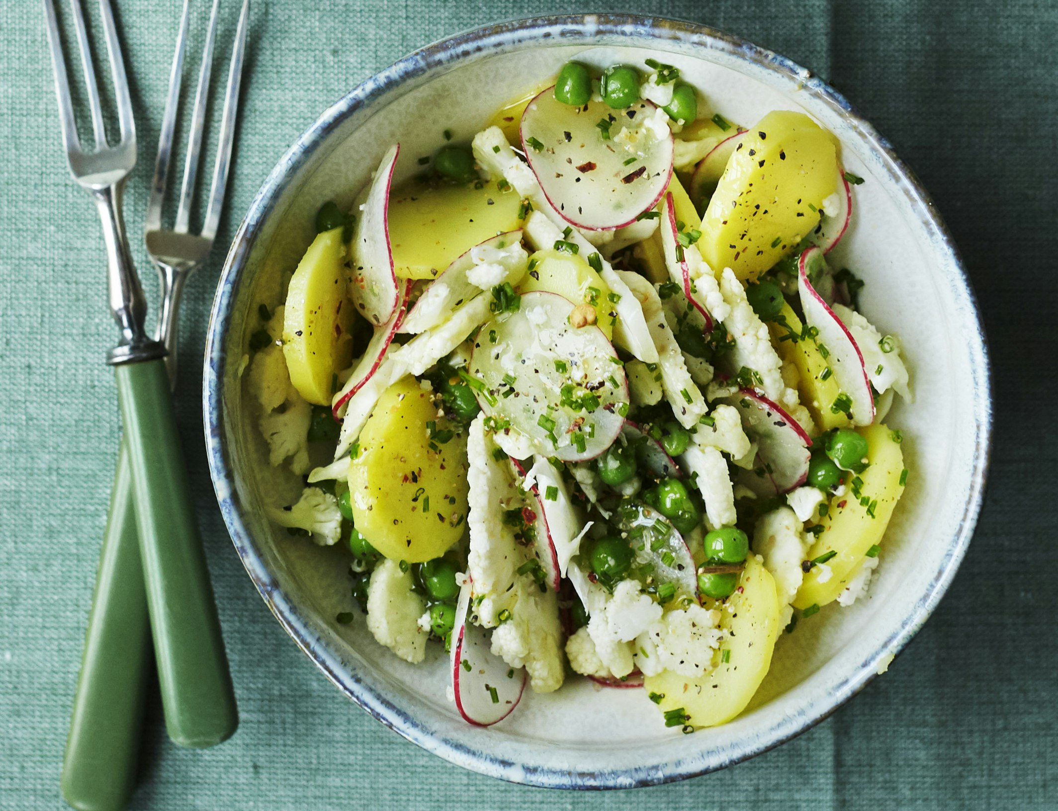 Sprød kartoffelsalat