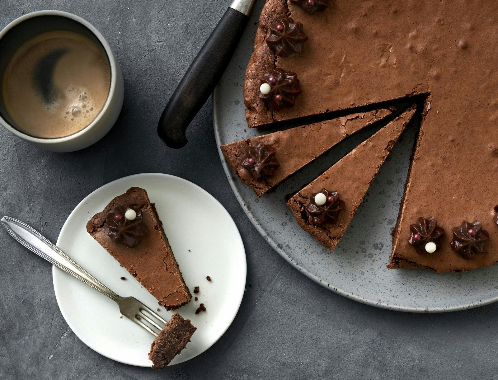 Svensk kladdkage med peanutbutterfrosting