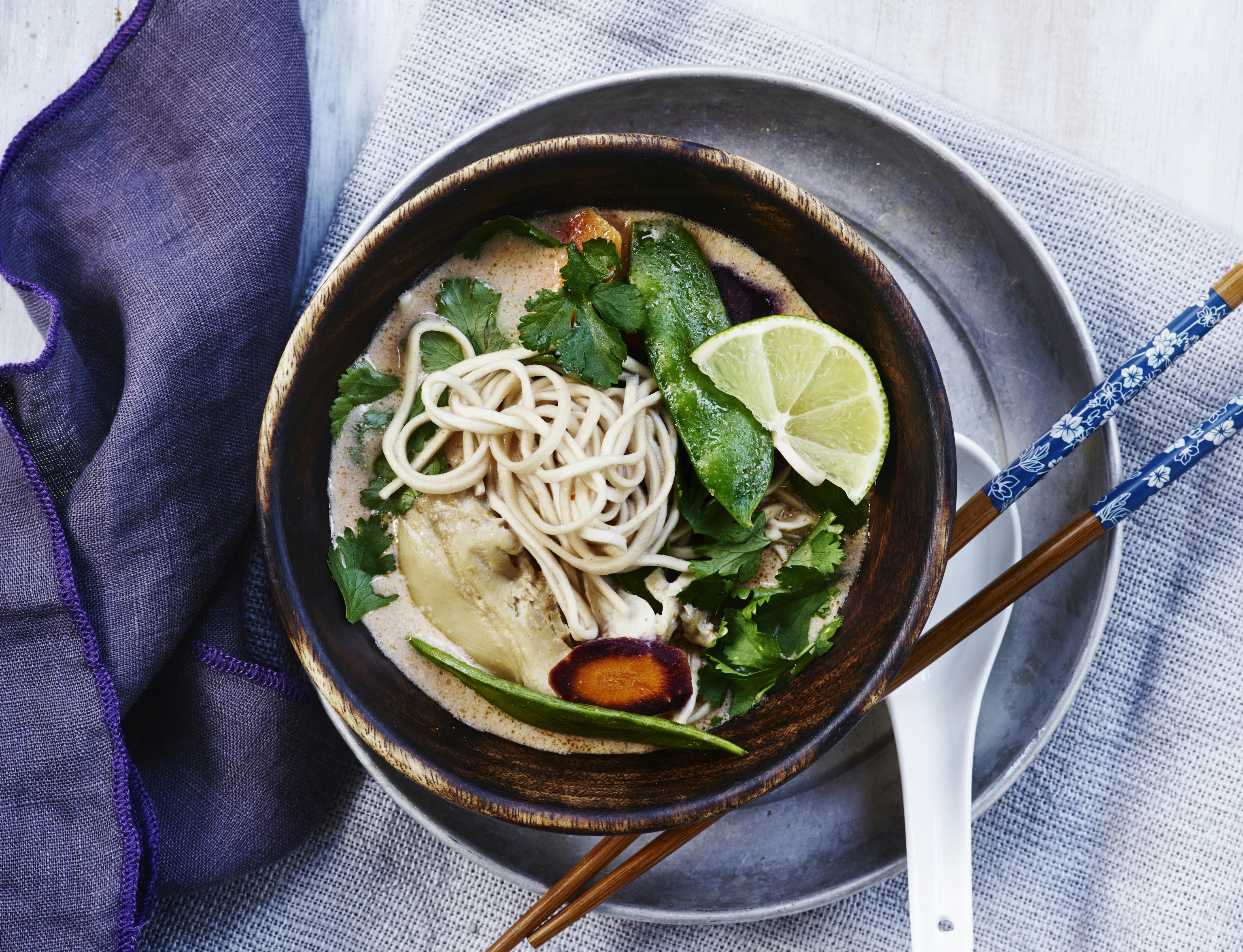 Thaisuppe med kylling