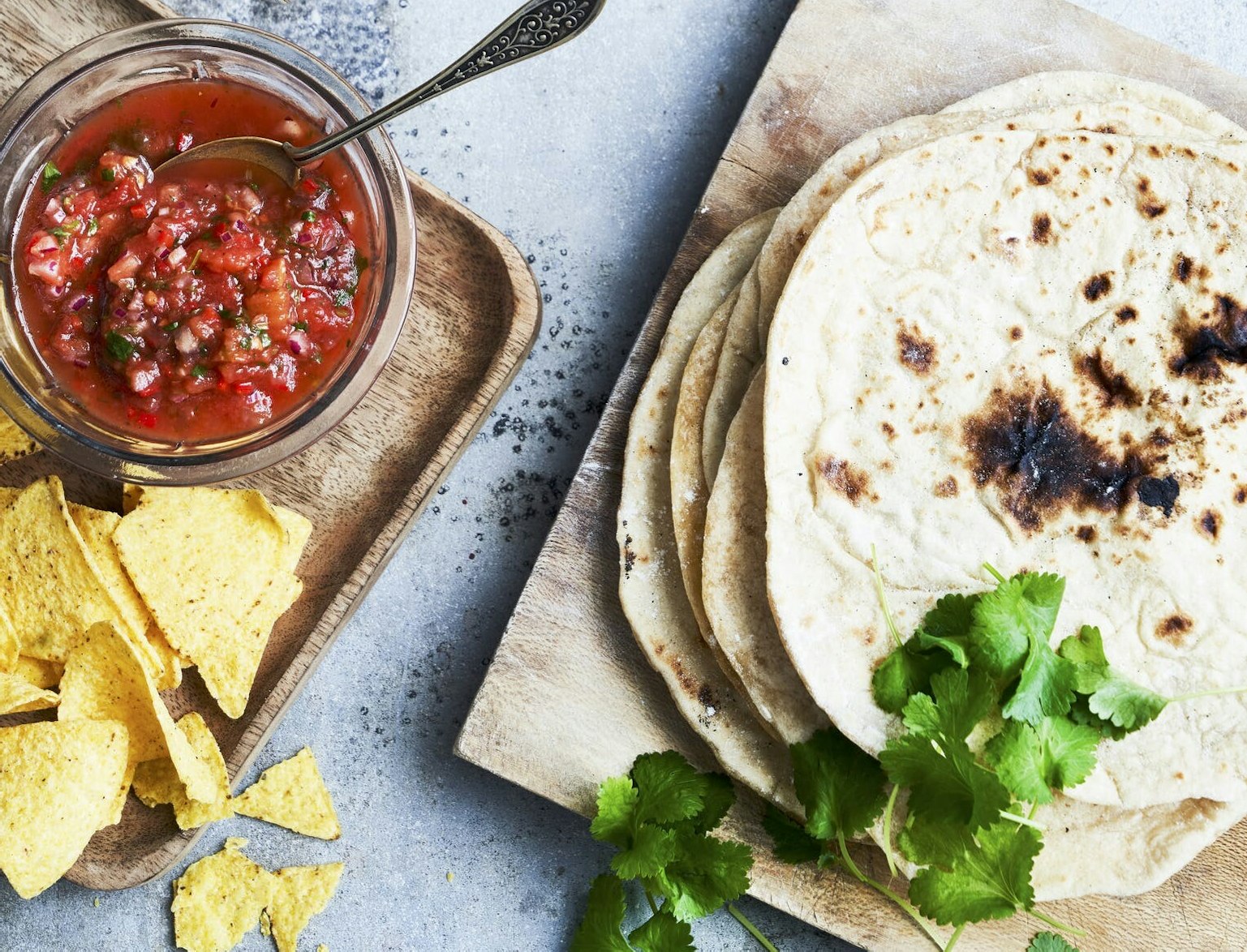 Hjemmelavede tortillapandekager